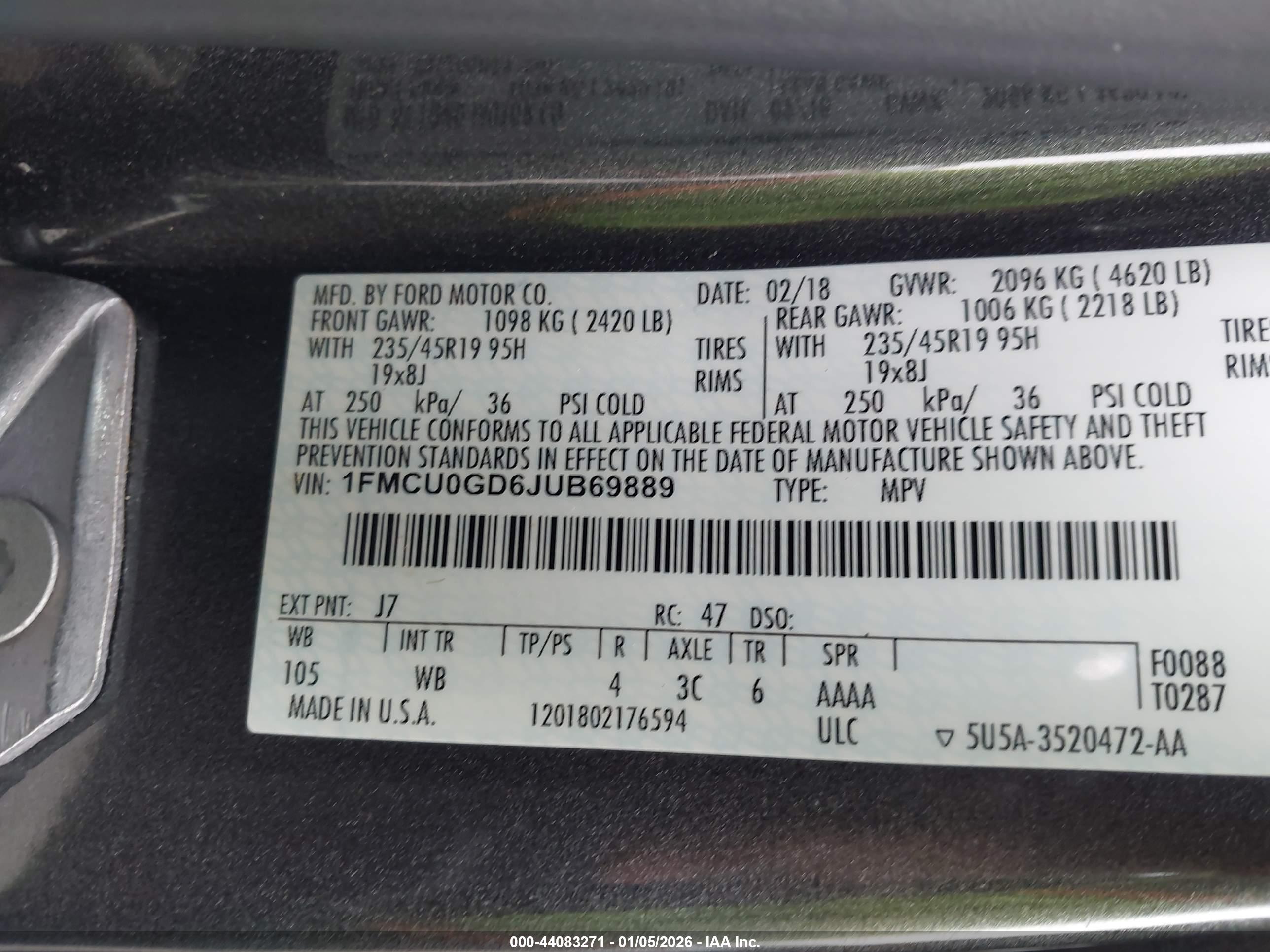 FORD ESCAPE image 9