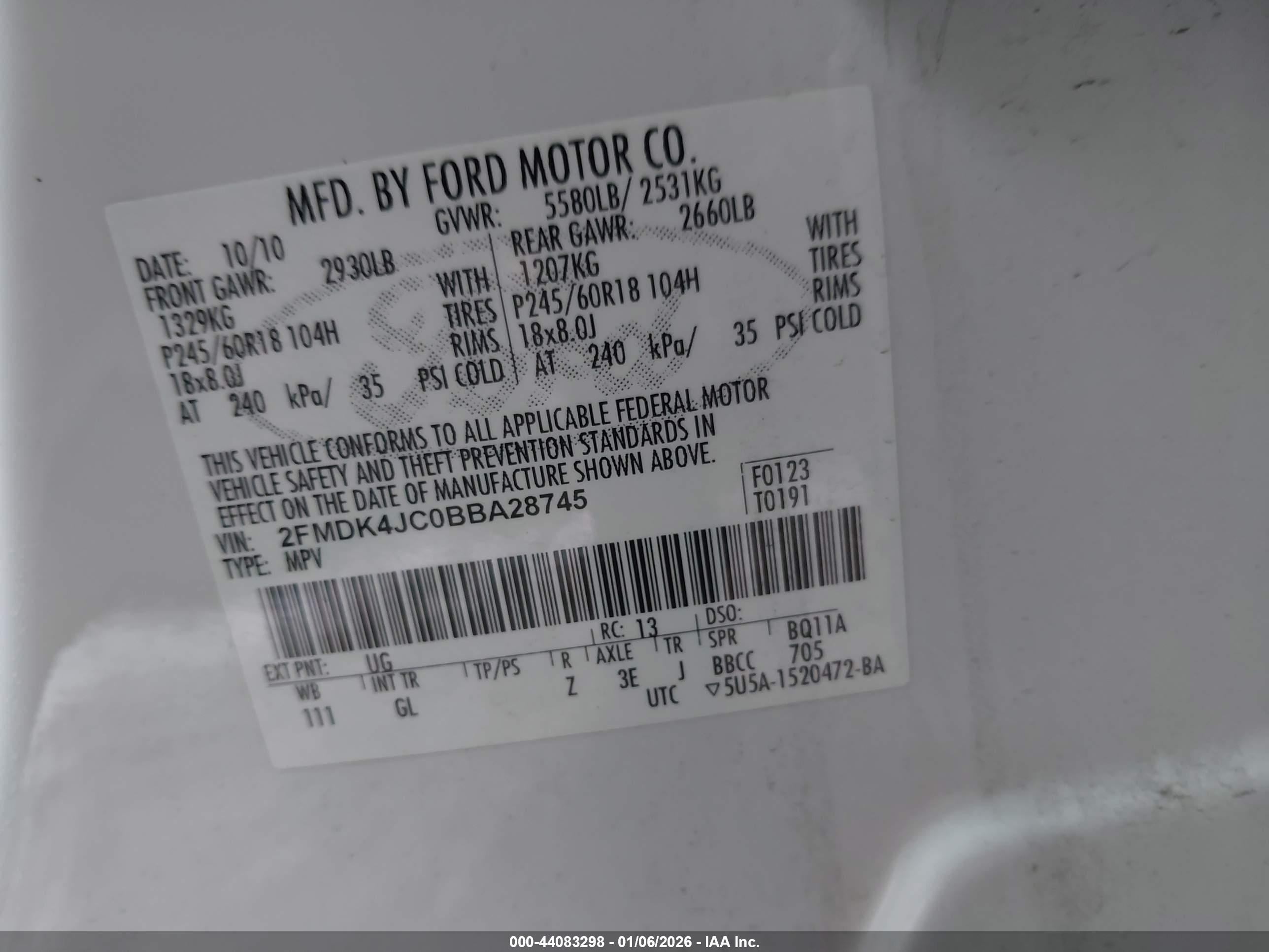 FORD EDGE image 9