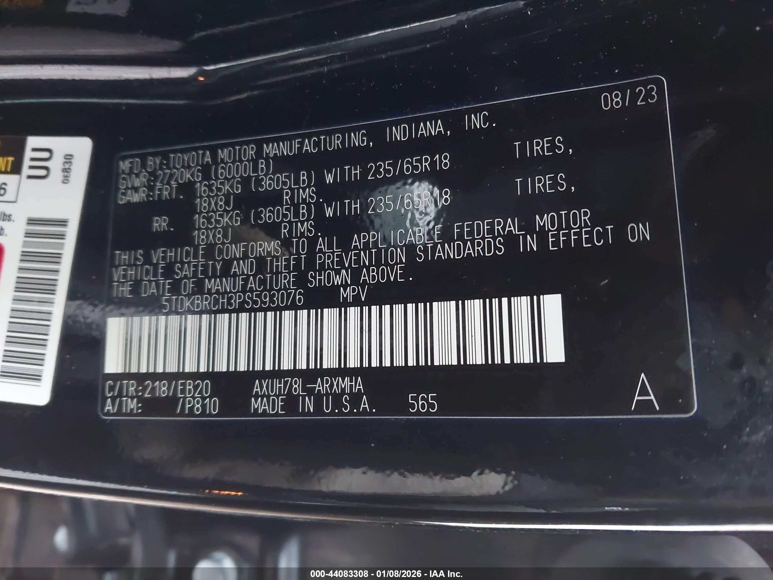 TOYOTA HIGHLANDER image 9