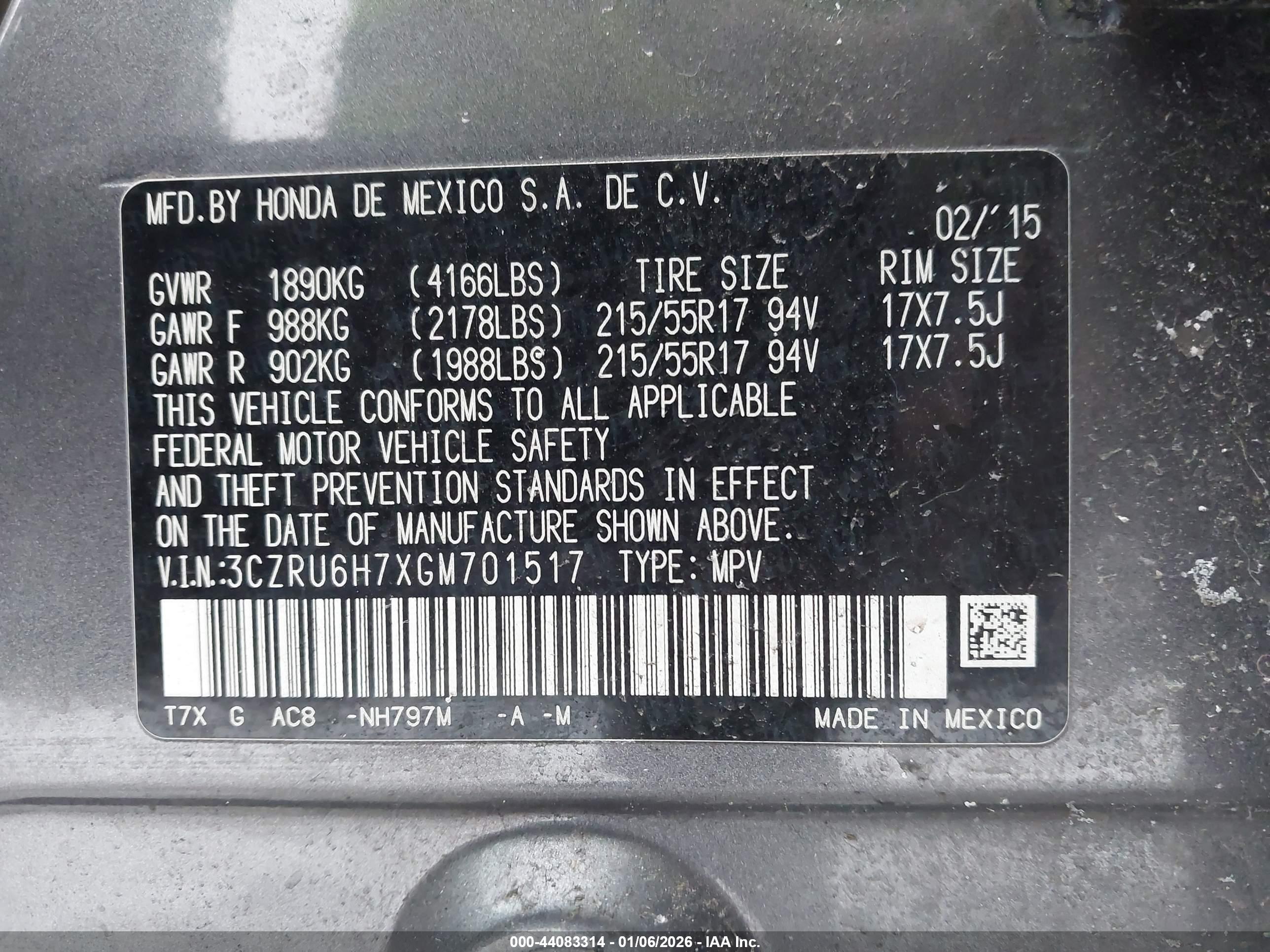 HONDA HR-V image 9