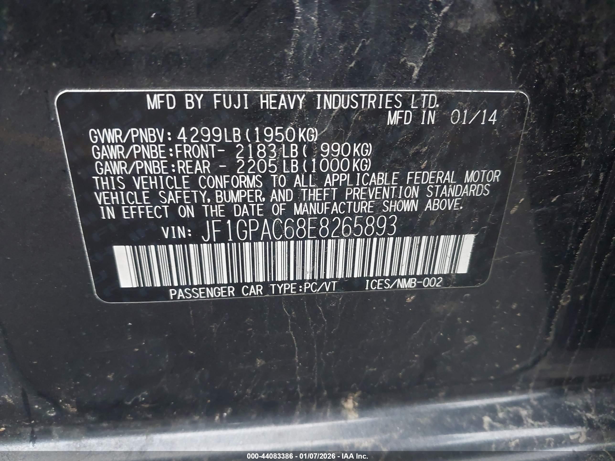 SUBARU IMPREZA image 9