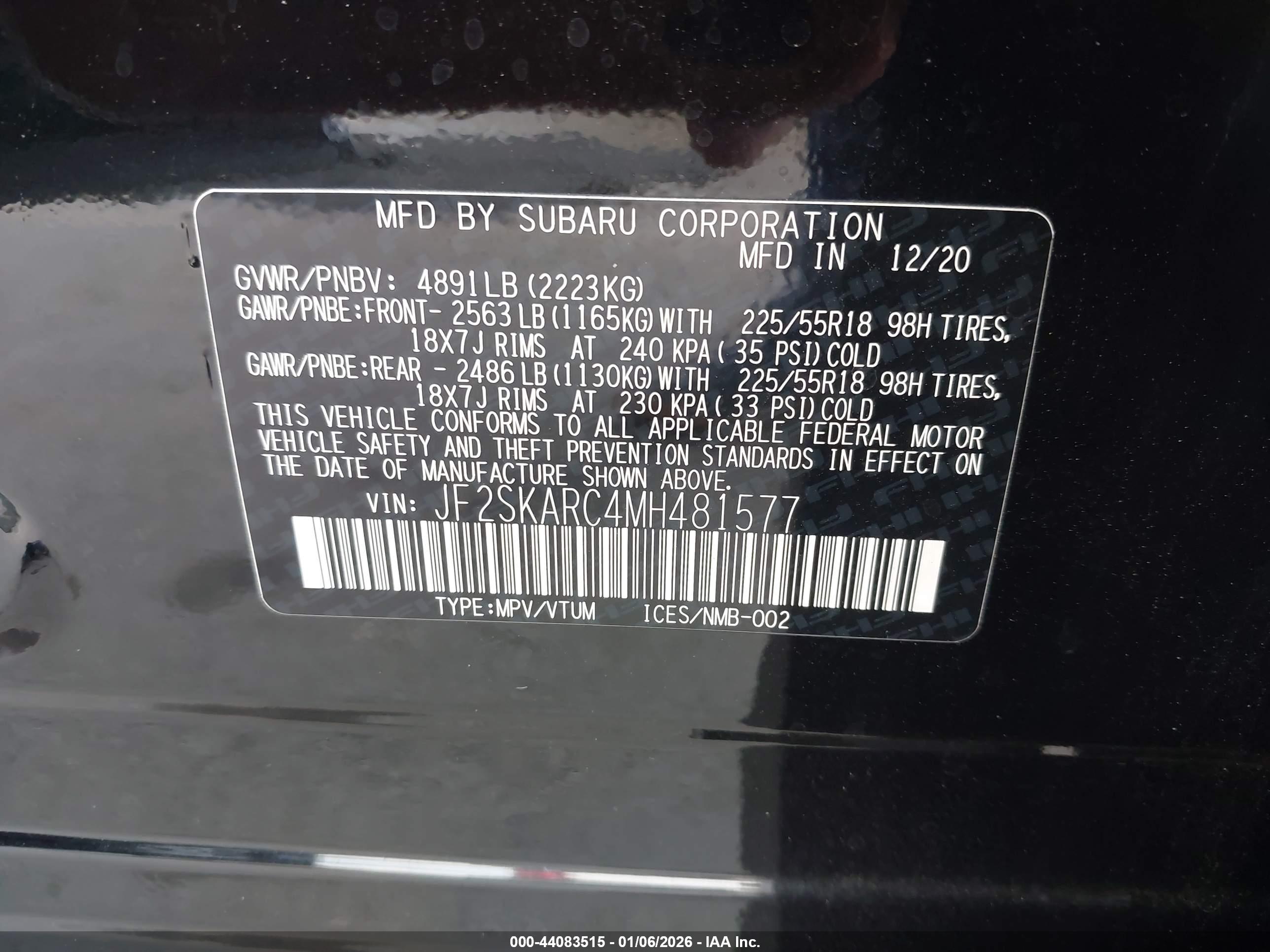 SUBARU FORESTER image 9