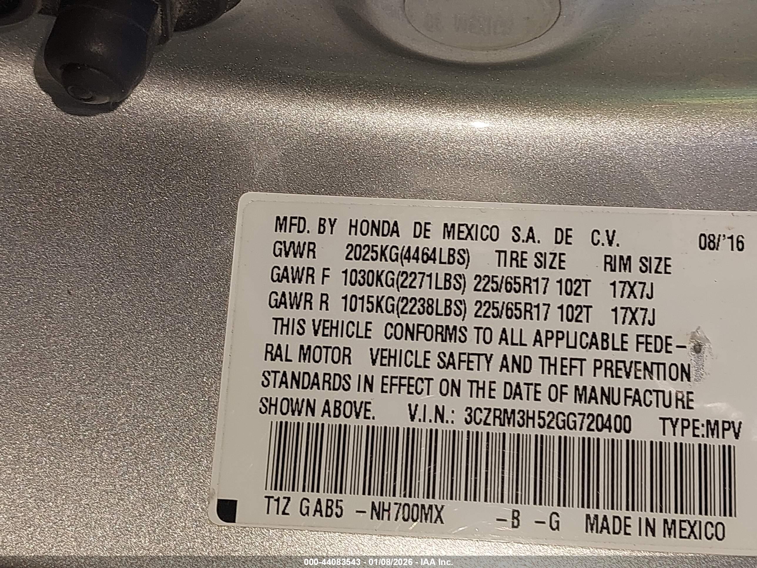 HONDA CR-V image 9