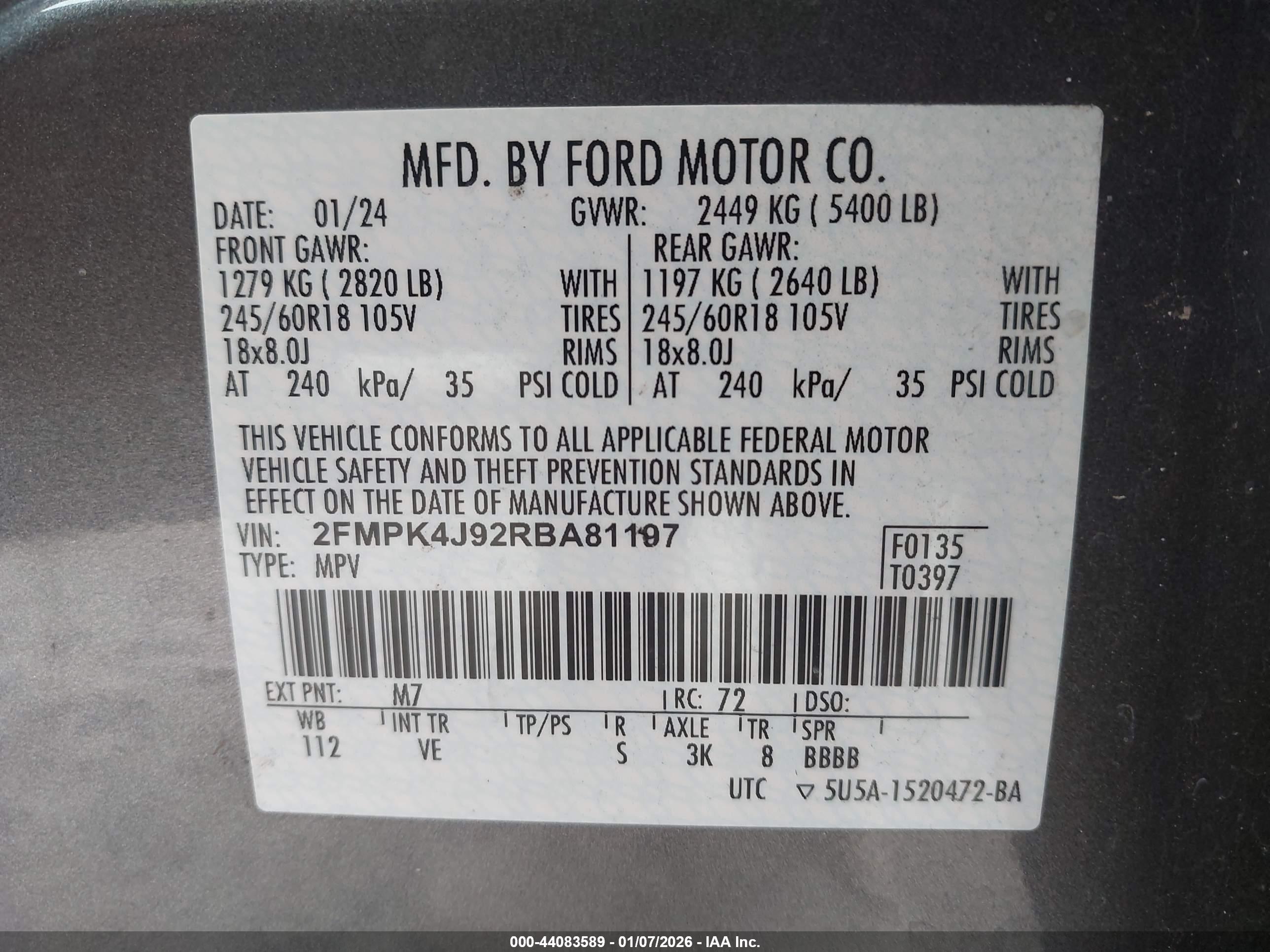 FORD EDGE image 9