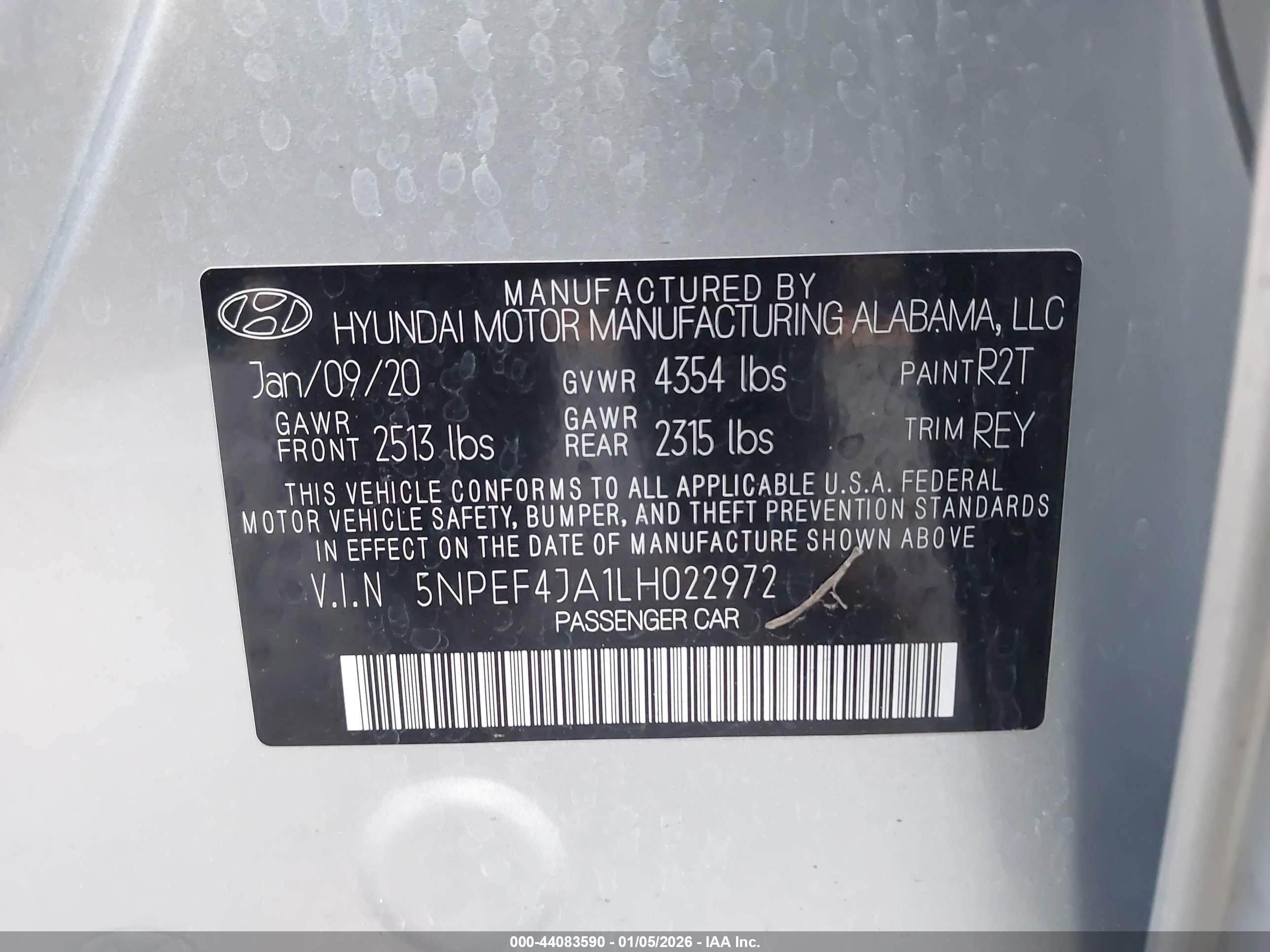 HYUNDAI SONATA image 9