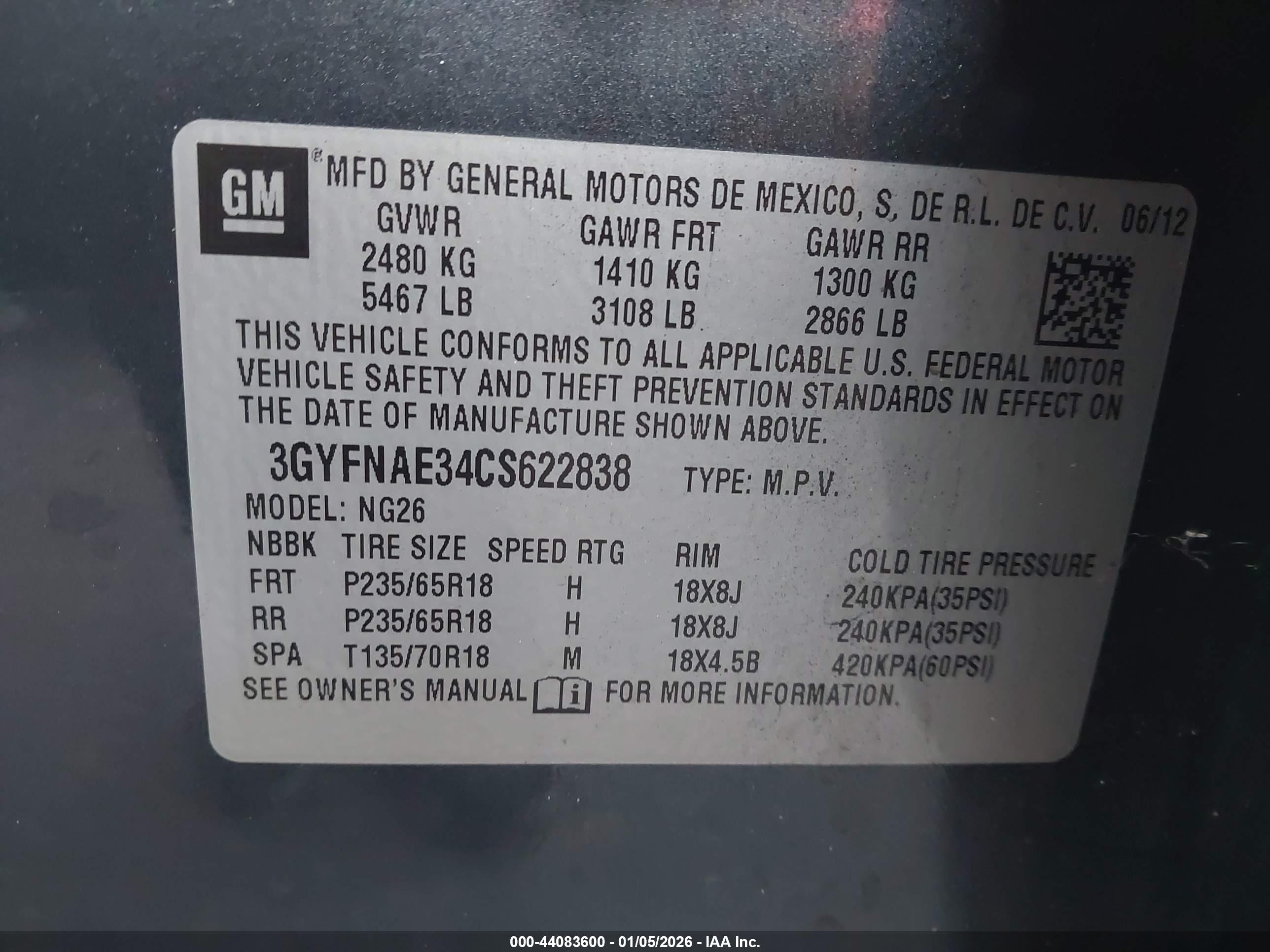 CADILLAC SRX image 9