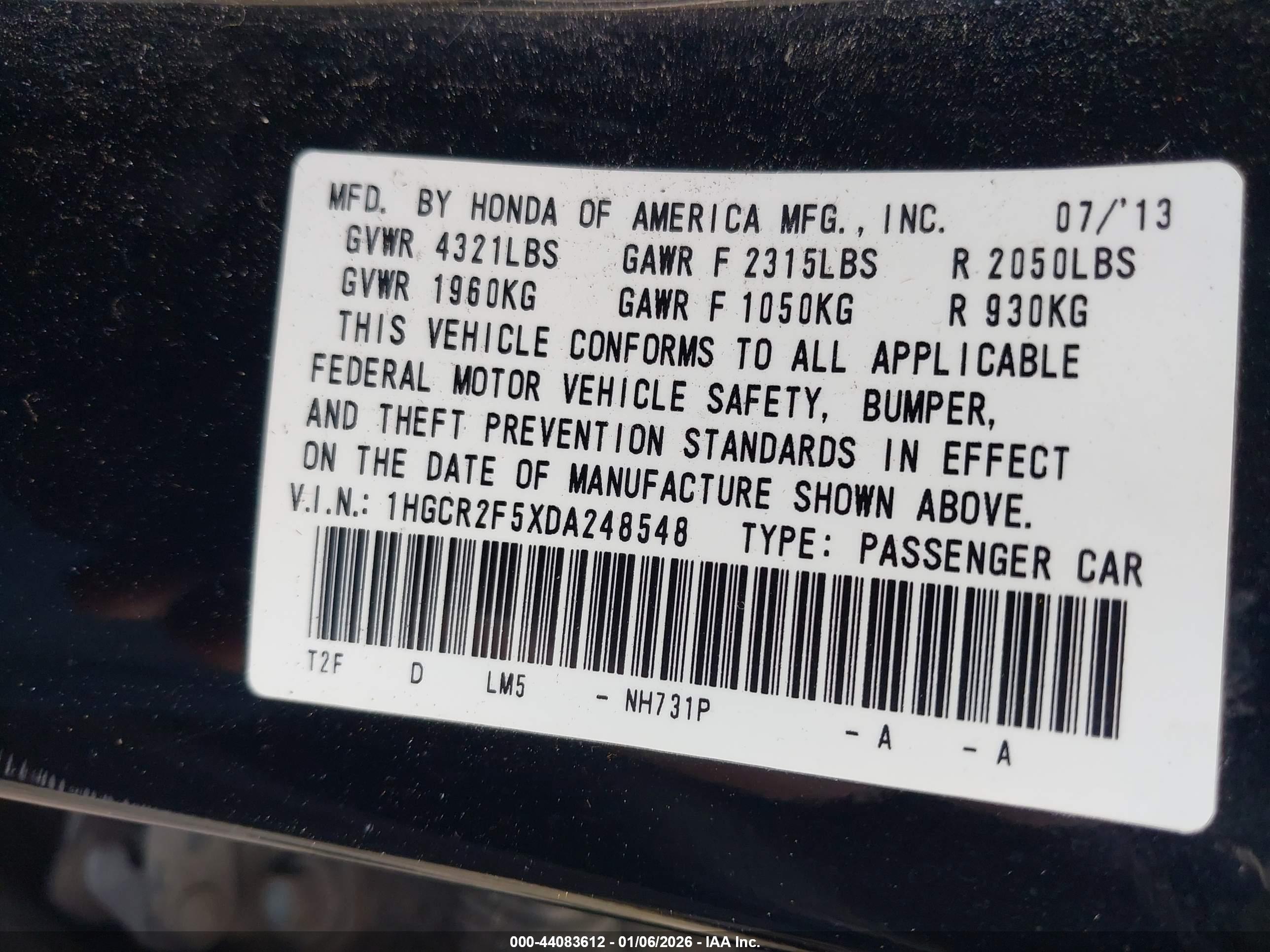 HONDA ACCORD image 9