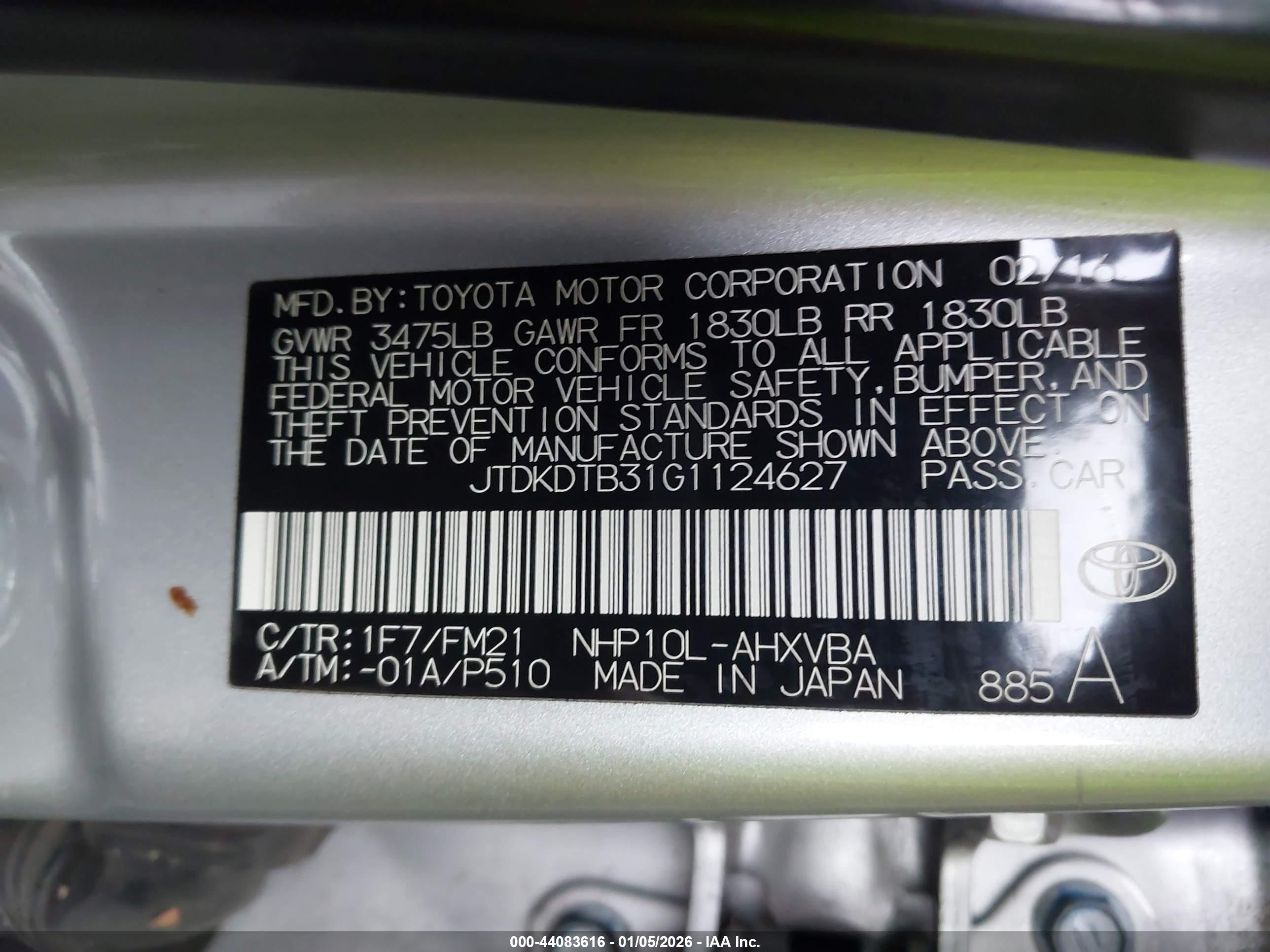 TOYOTA PRIUS image 9