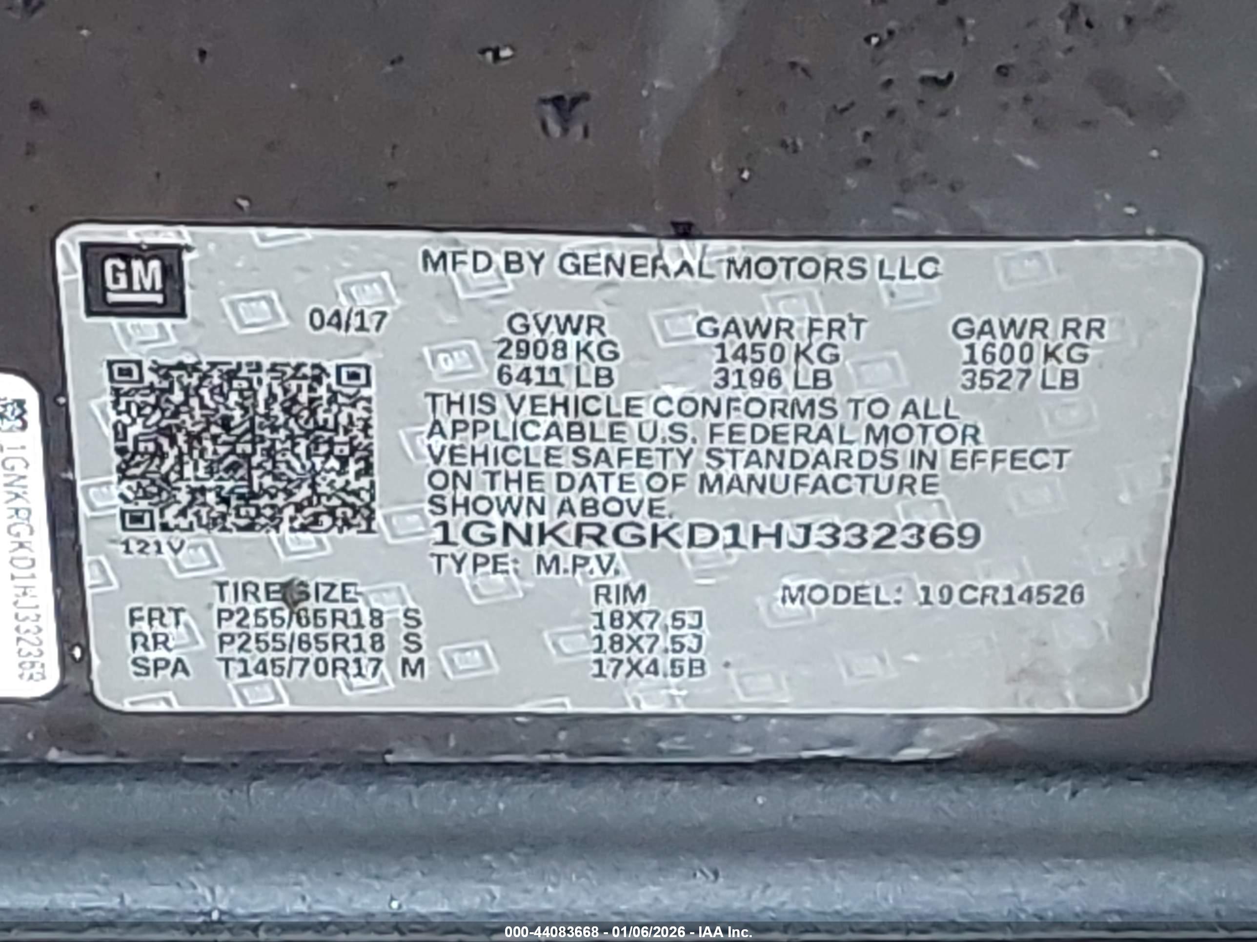 CHEVROLET TRAVERSE image 9