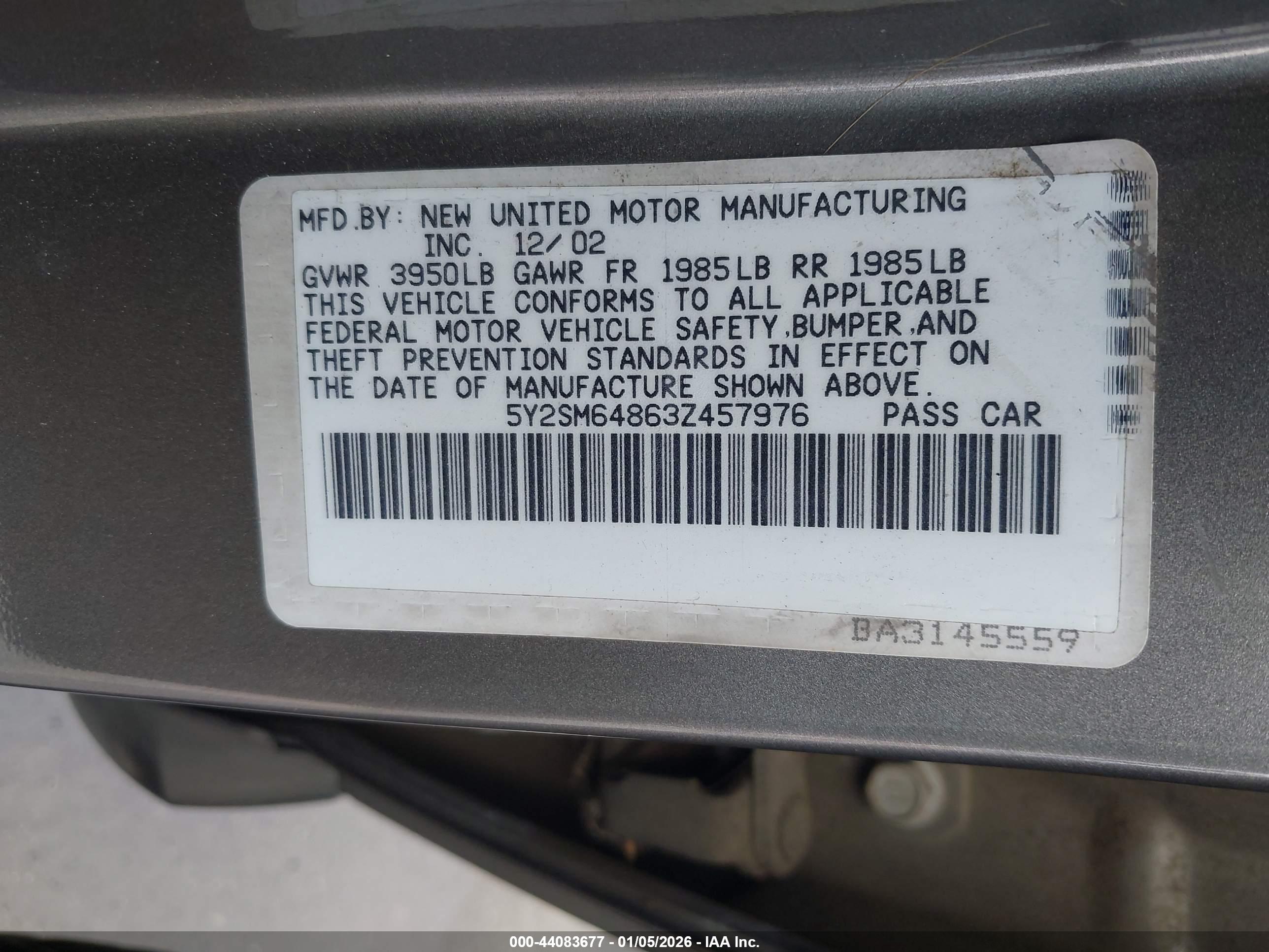PONTIAC VIBE image 9