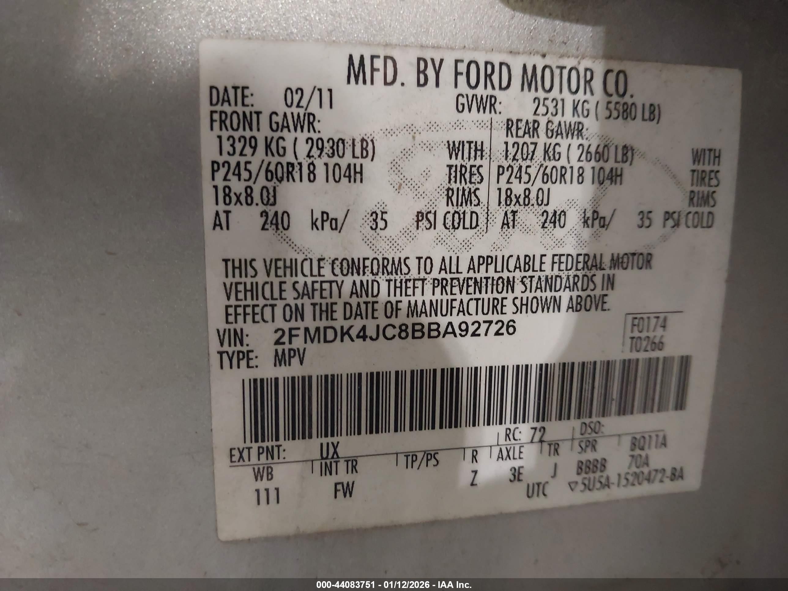 FORD EDGE image 9