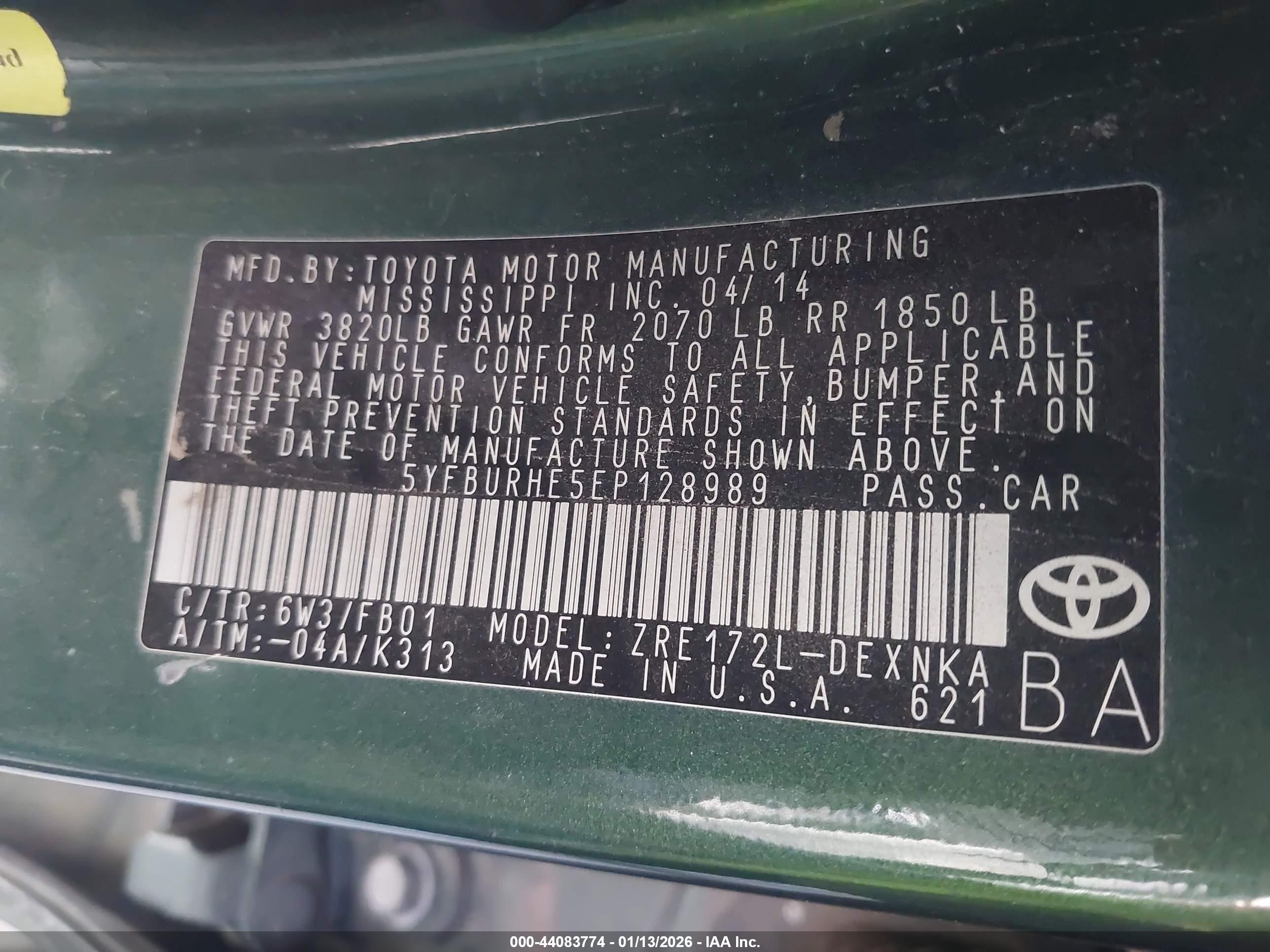 TOYOTA COROLLA image 9