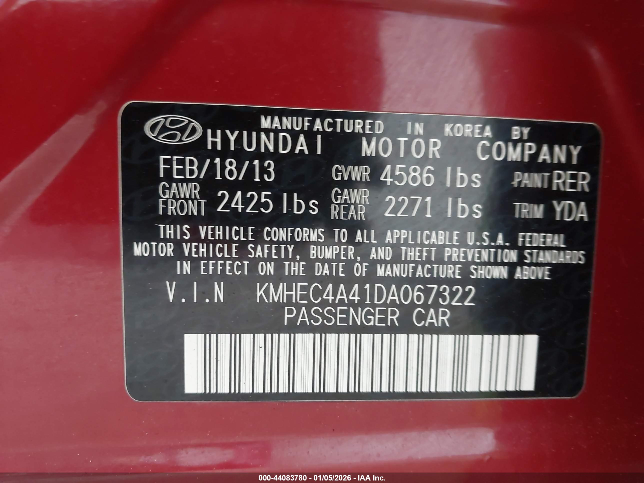 HYUNDAI SONATA image 9