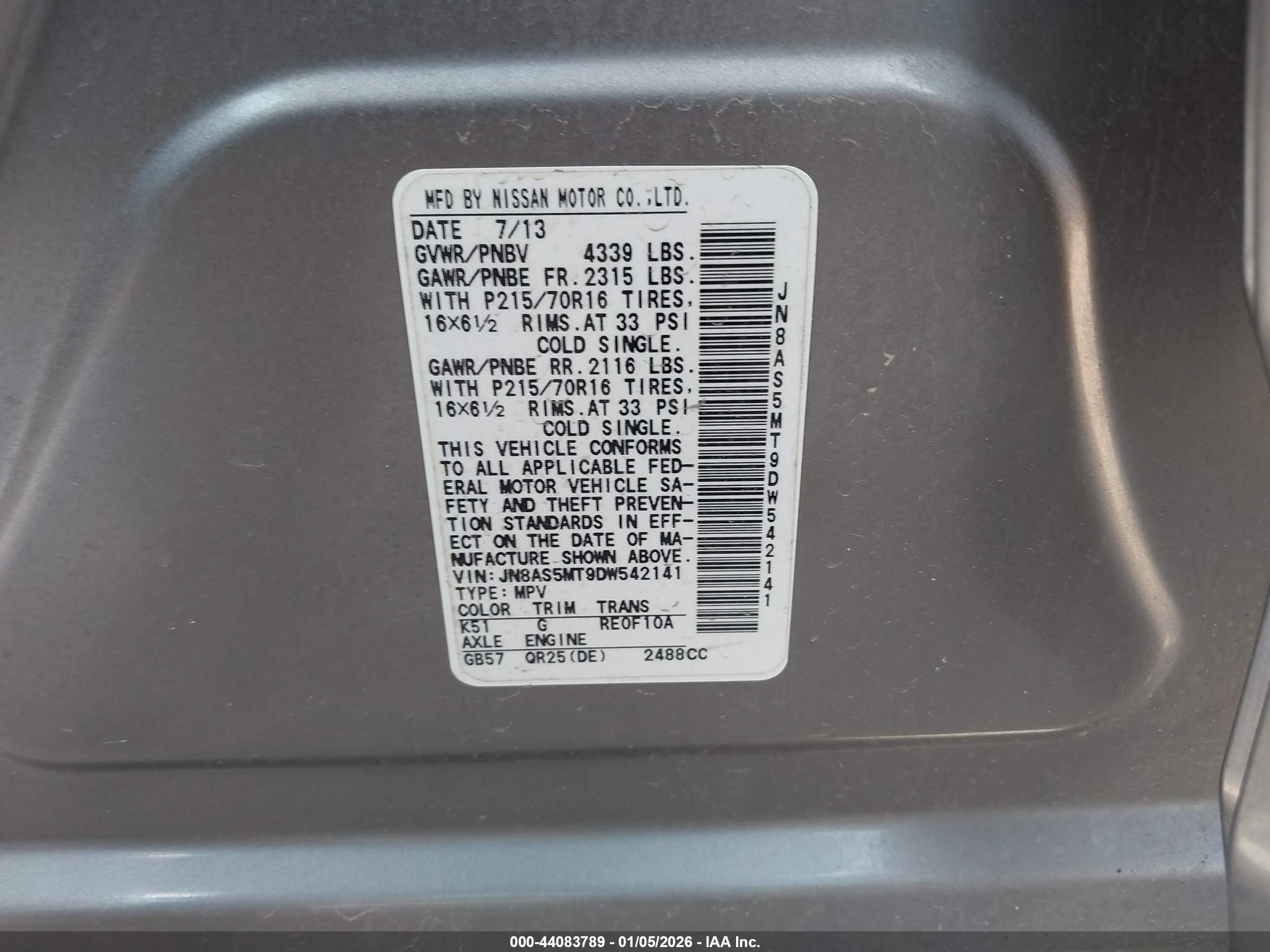 NISSAN ROGUE image 9