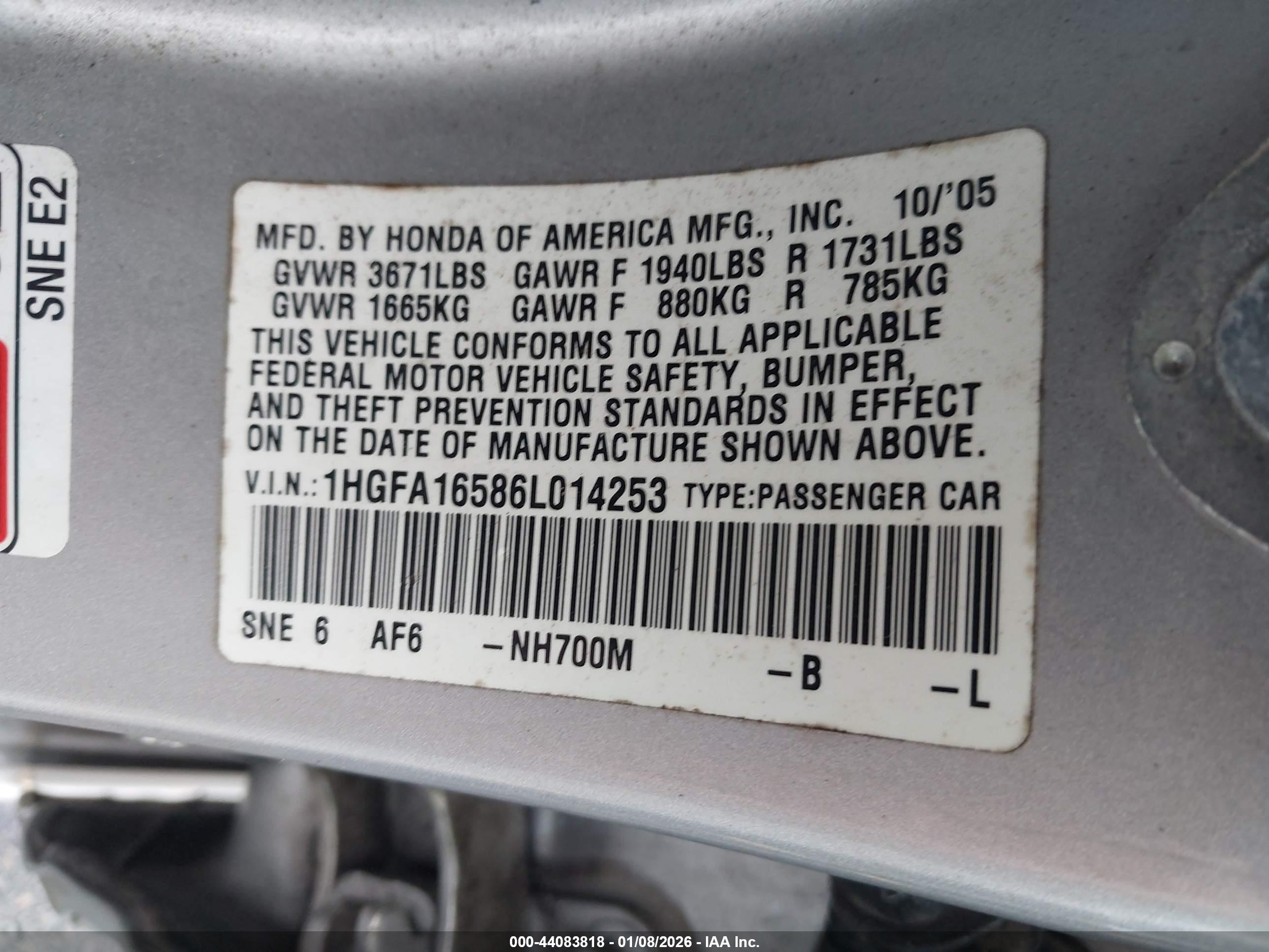 HONDA CIVIC image 9