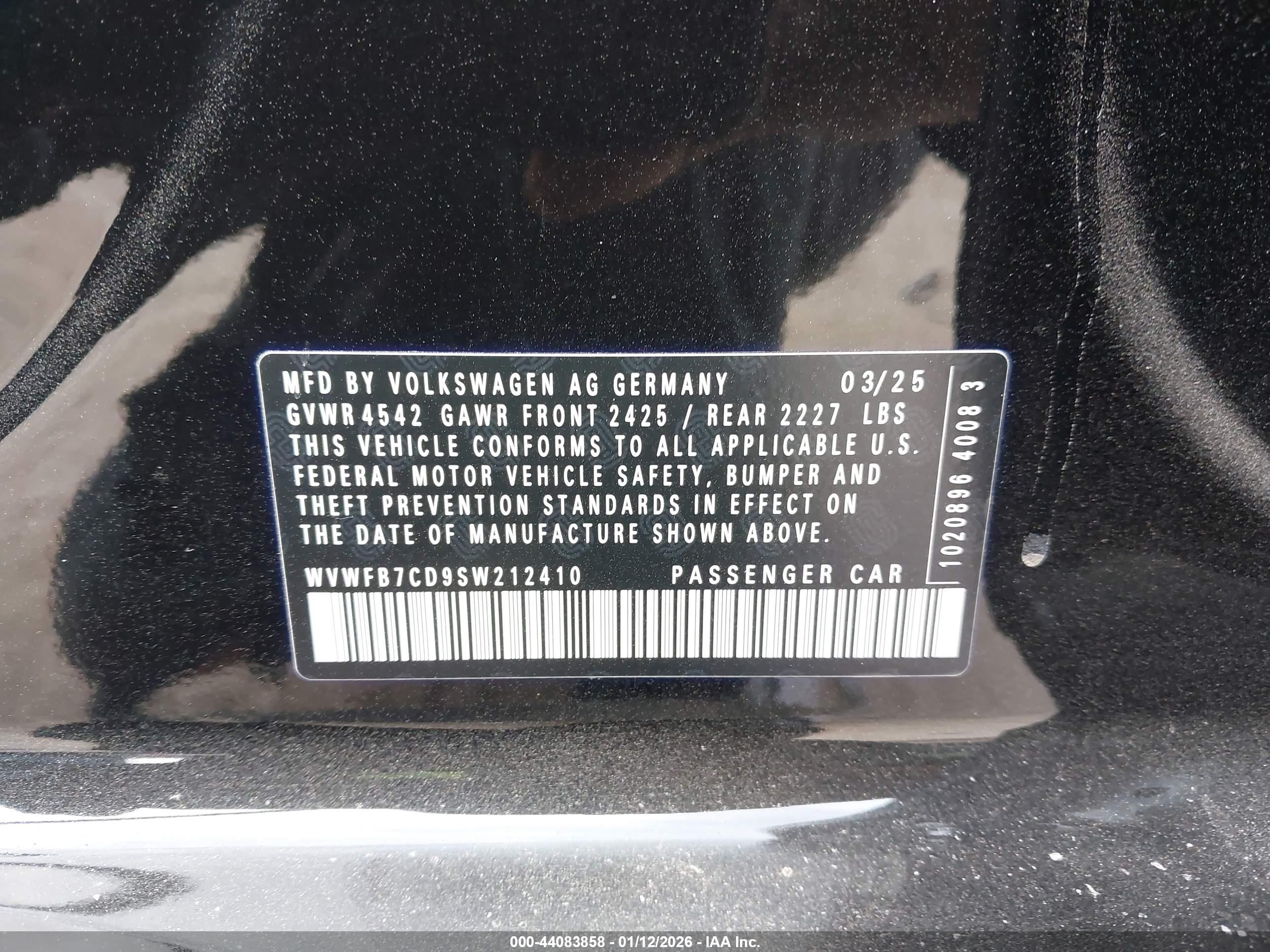 VOLKSWAGEN GOLF image 9