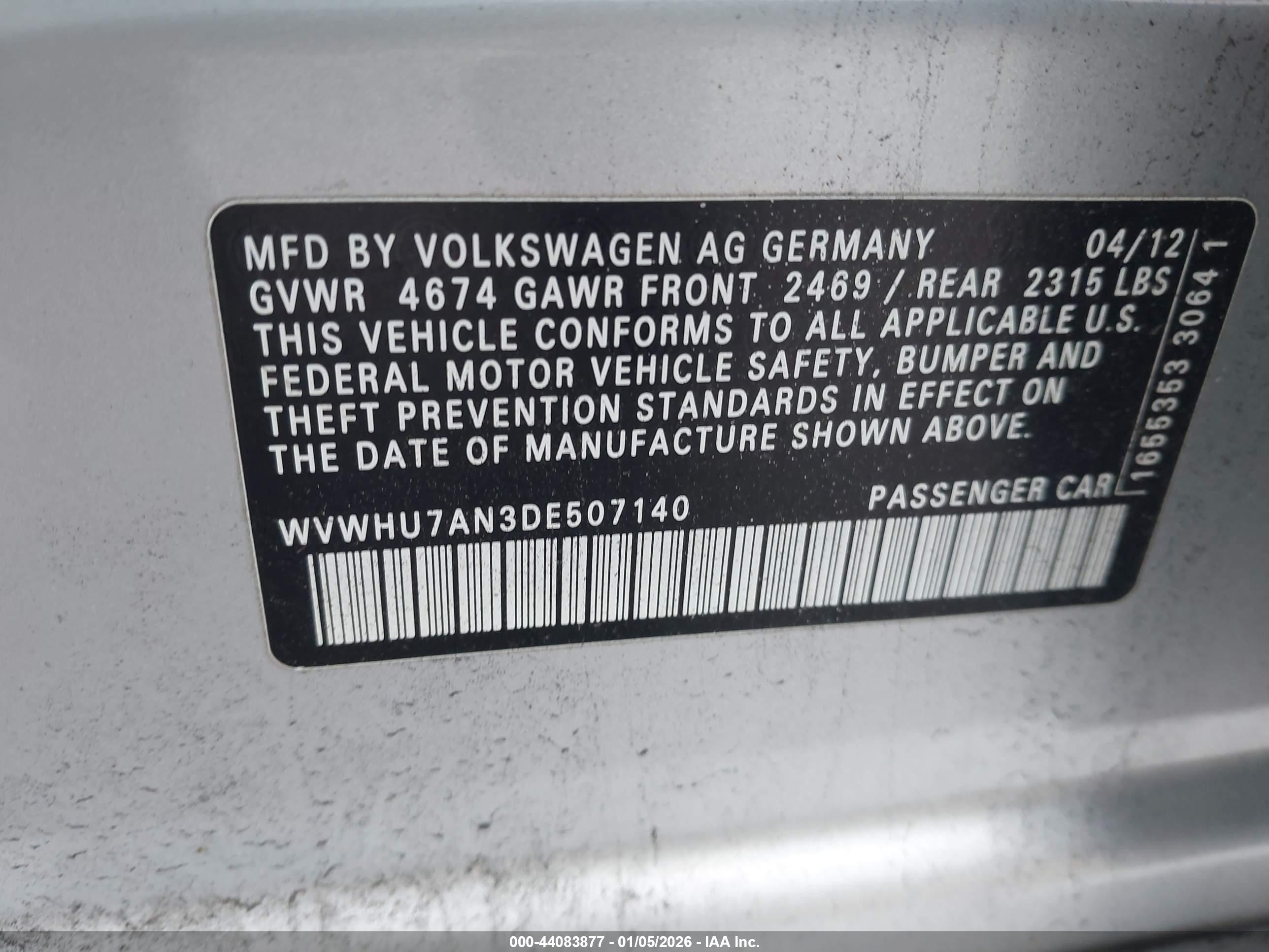 VOLKSWAGEN CC image 9