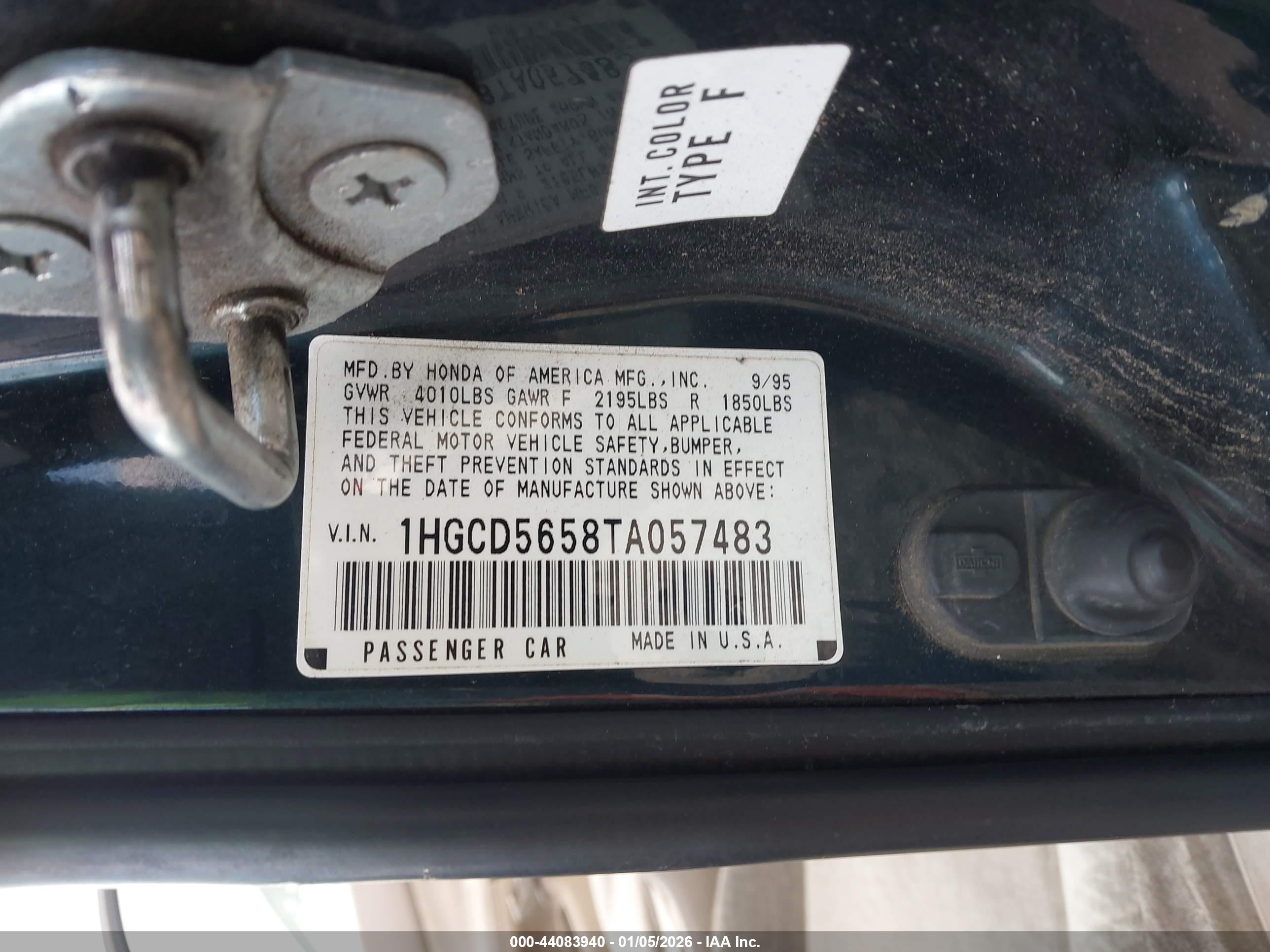 HONDA ACCORD image 9
