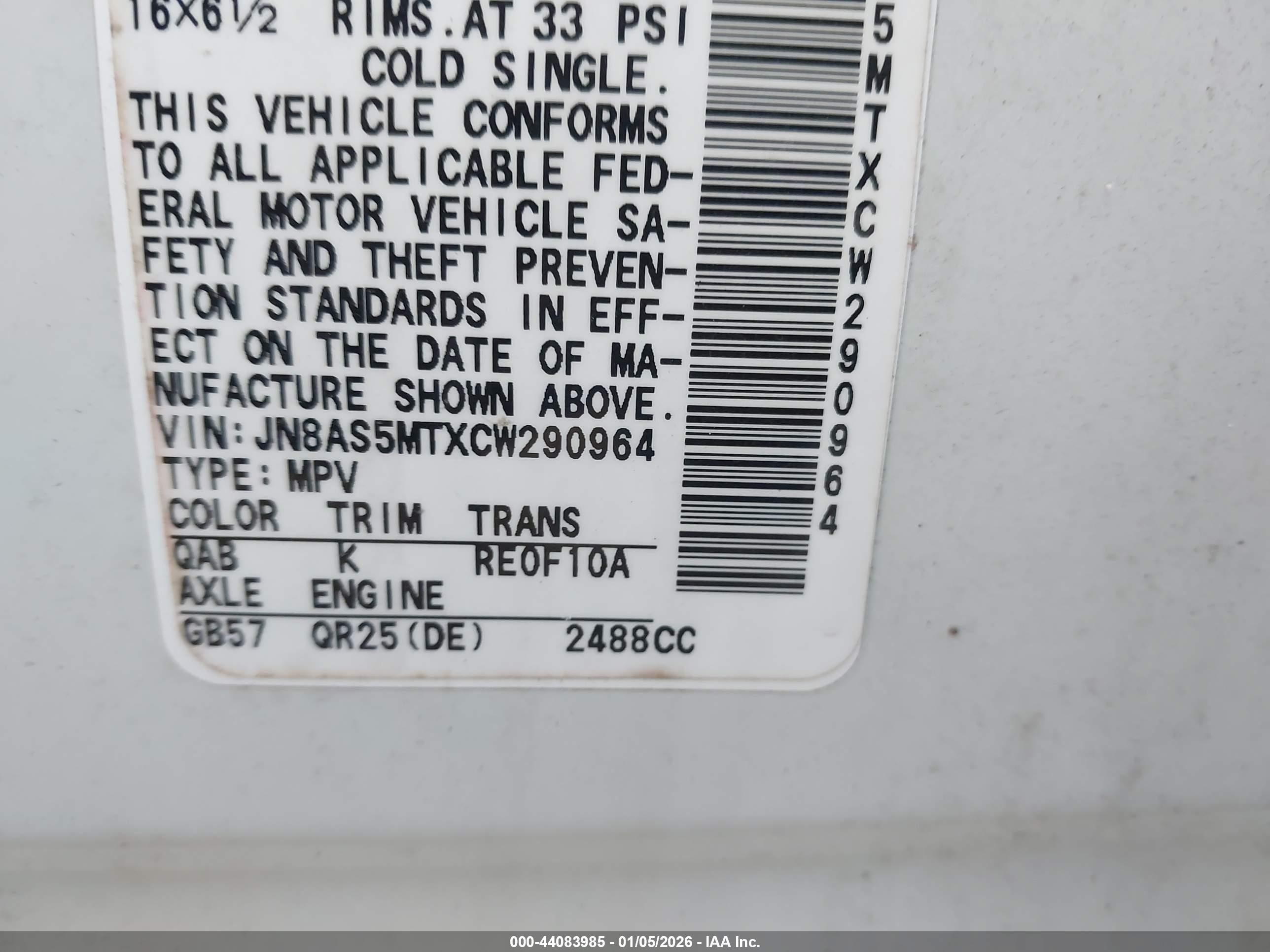 NISSAN ROGUE image 9