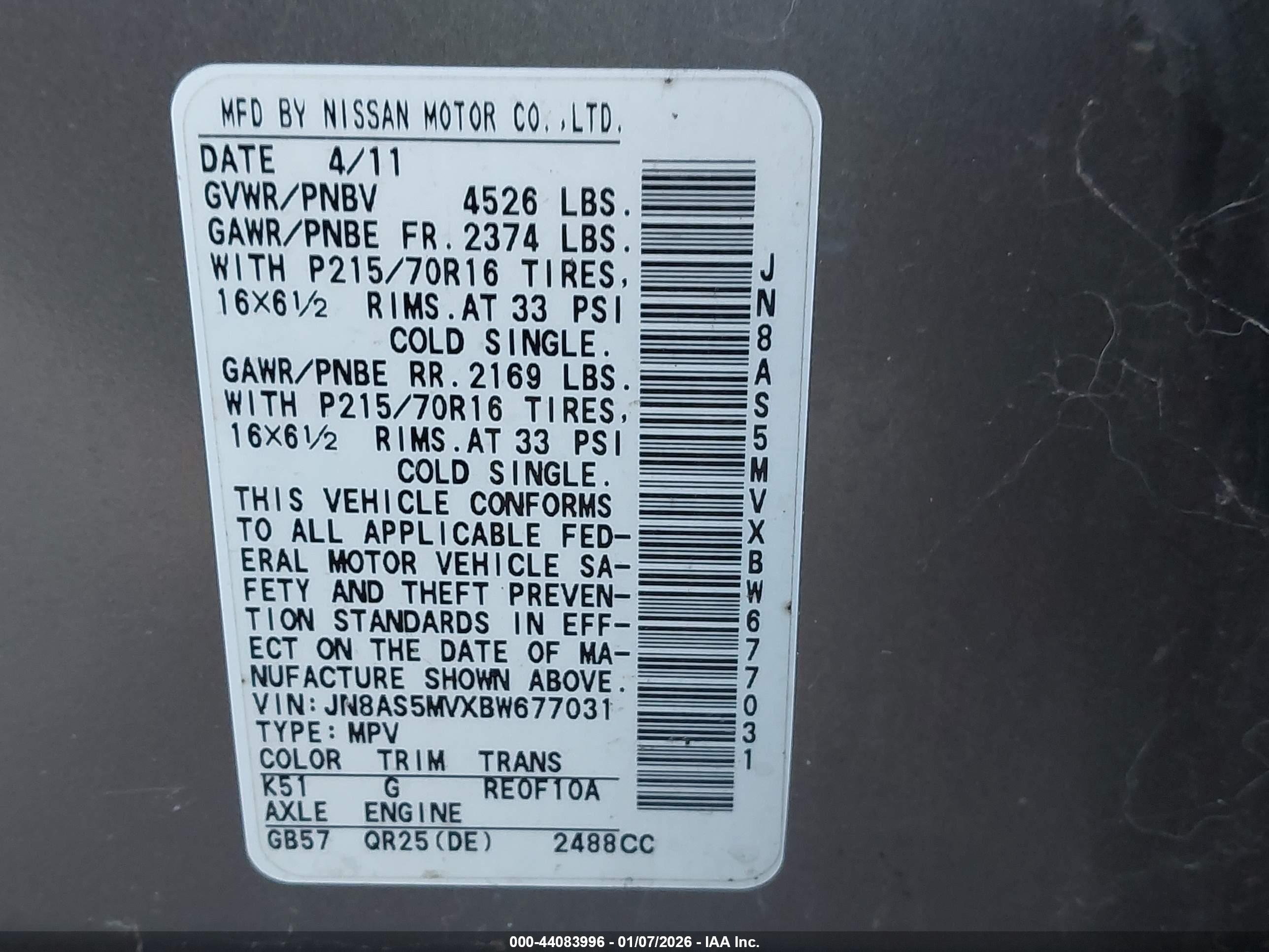 NISSAN ROGUE image 9