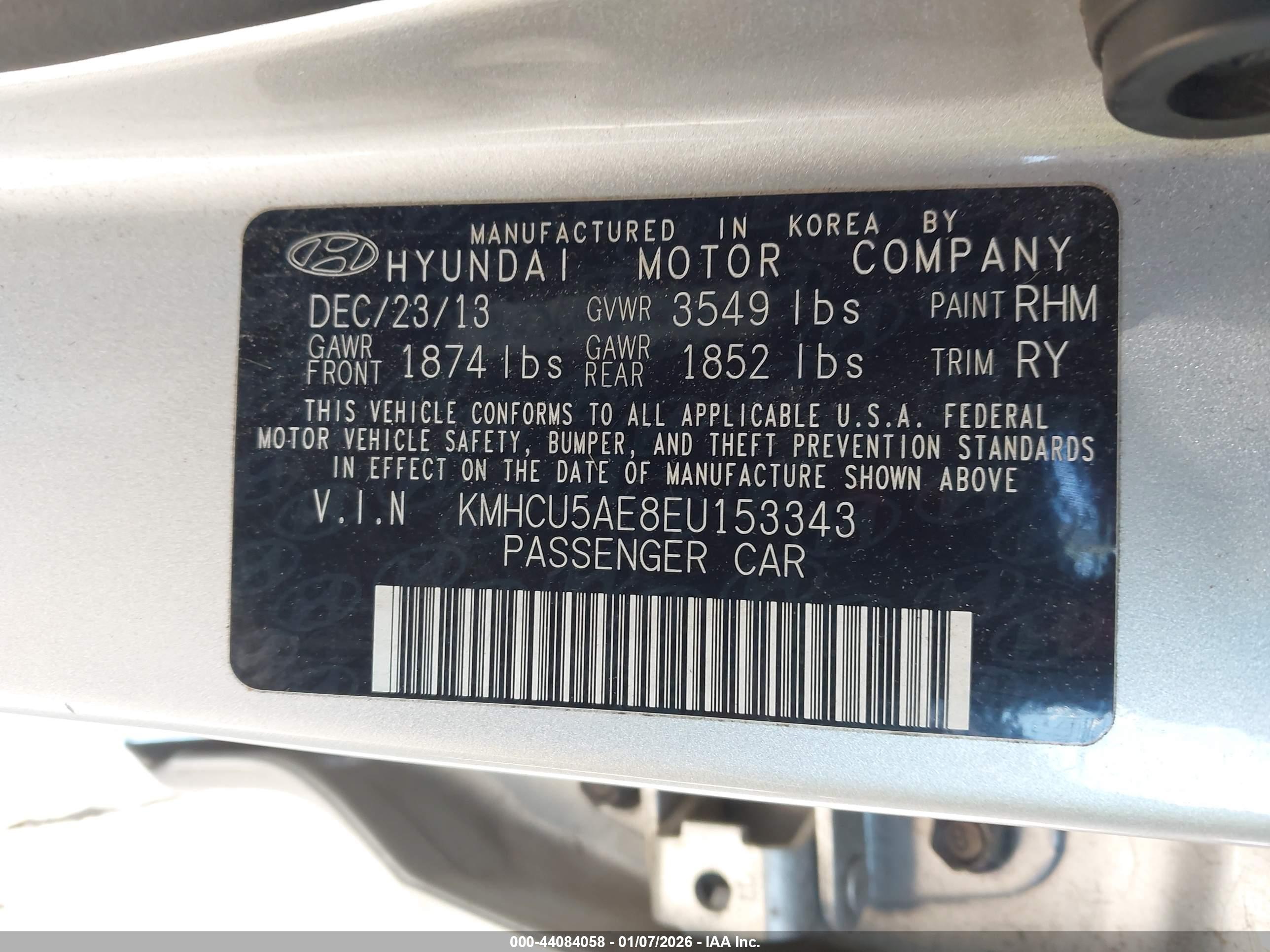 HYUNDAI ACCENT image 9