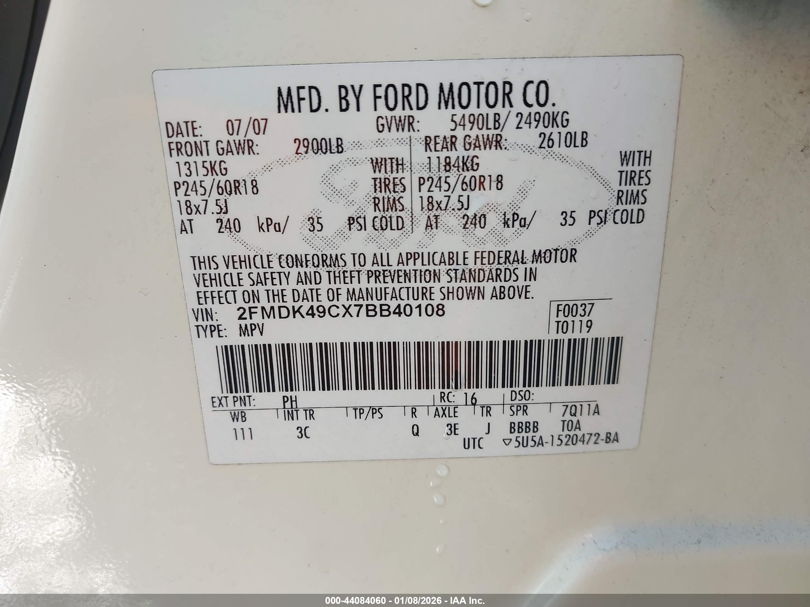 FORD EDGE image 9