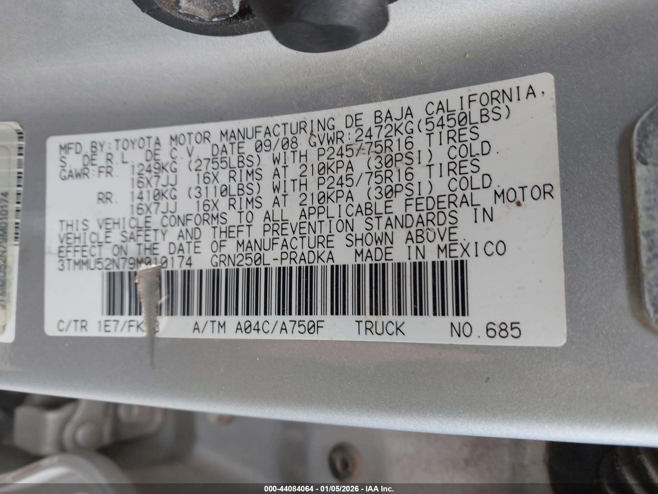TOYOTA TACOMA image 9
