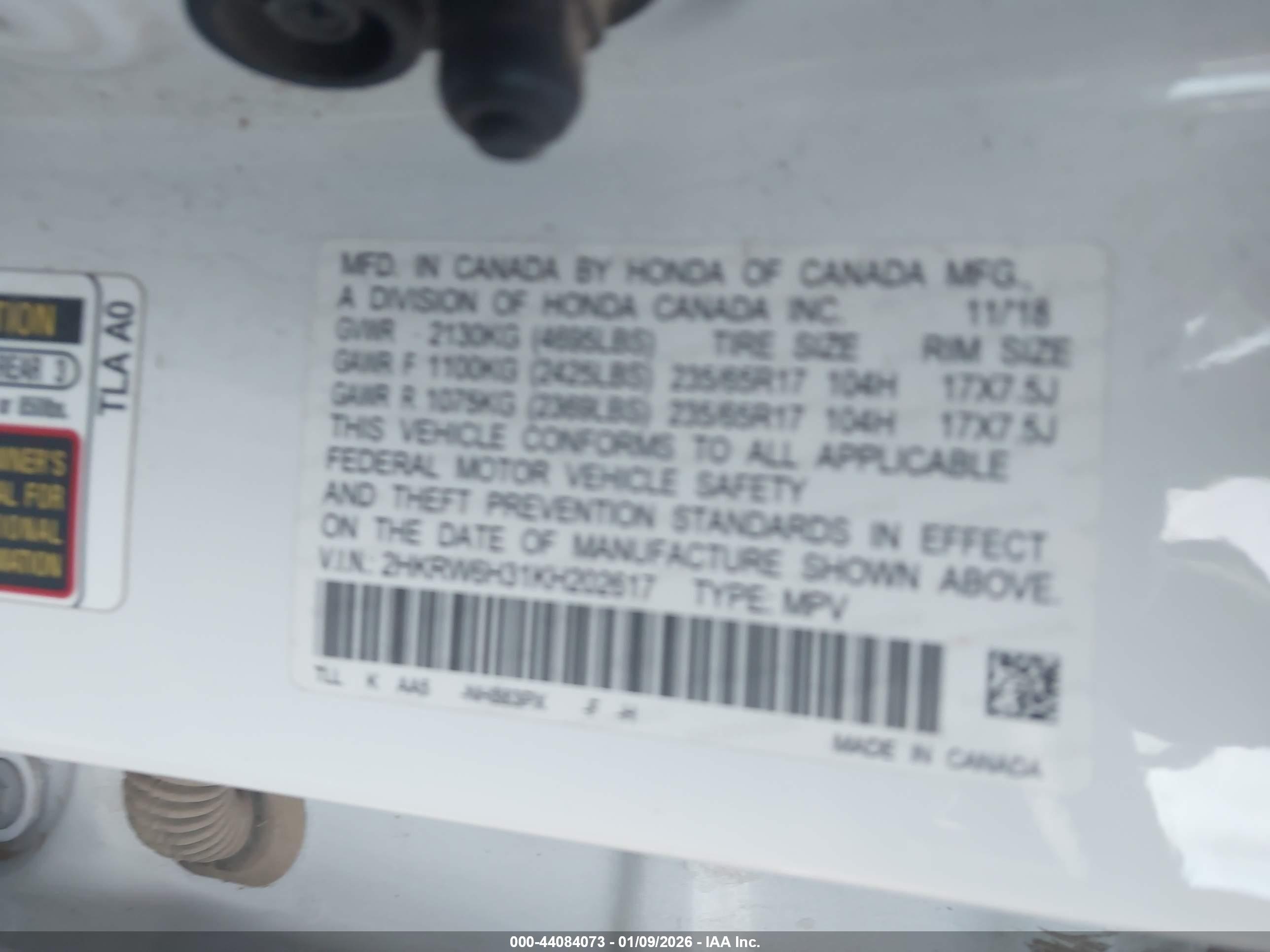 HONDA CR-V image 9