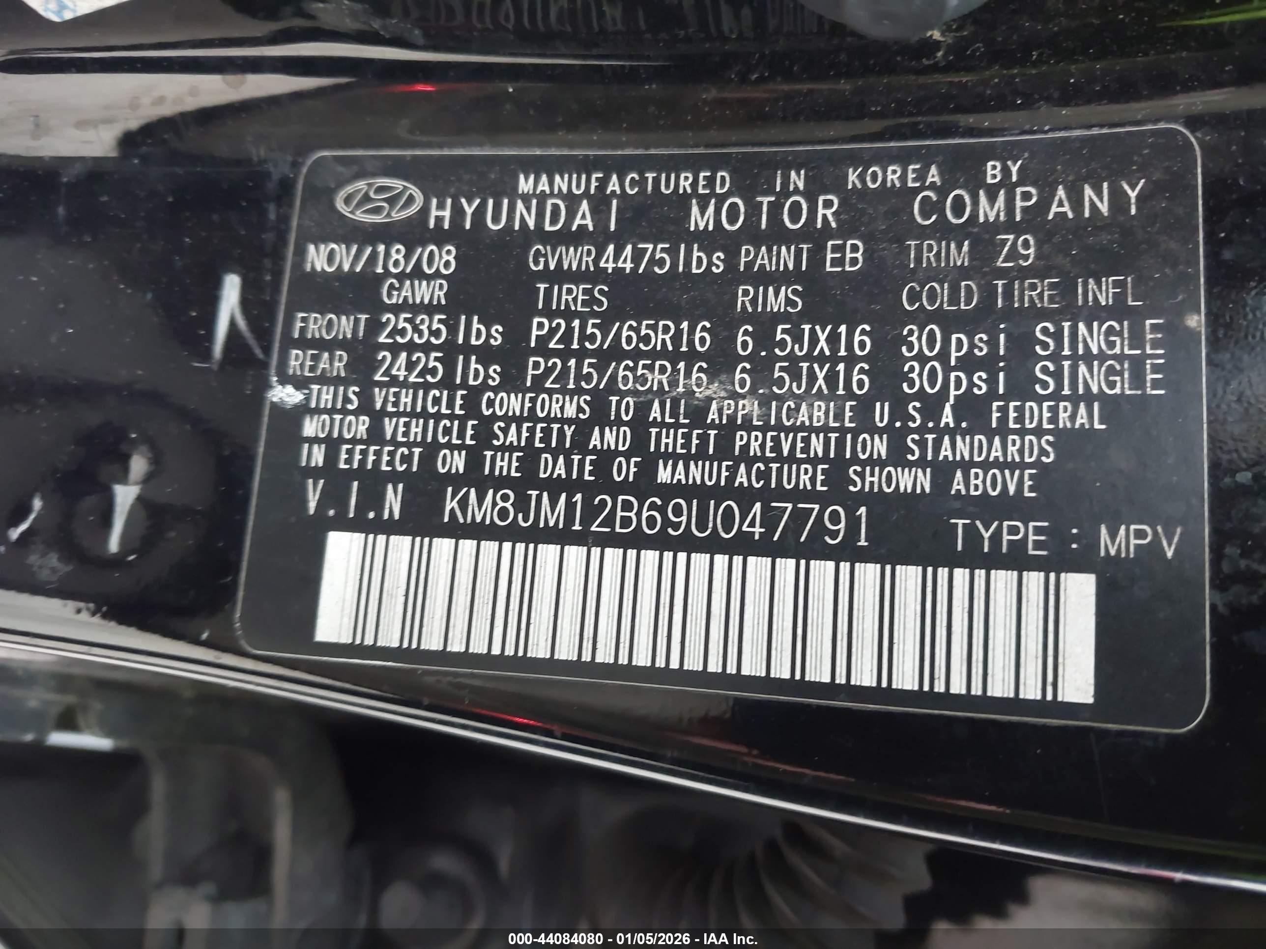 HYUNDAI TUCSON image 9