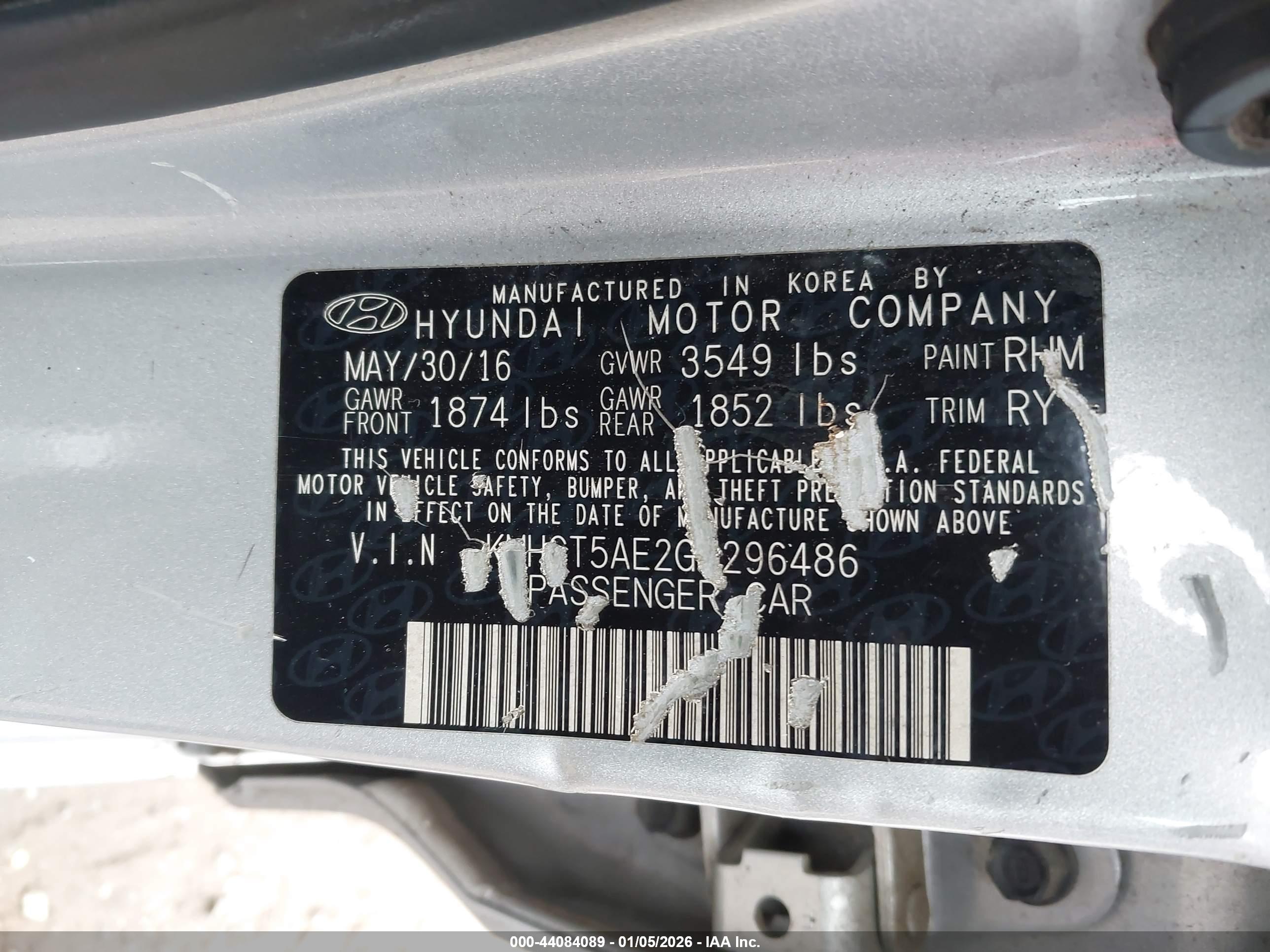 HYUNDAI ACCENT image 9