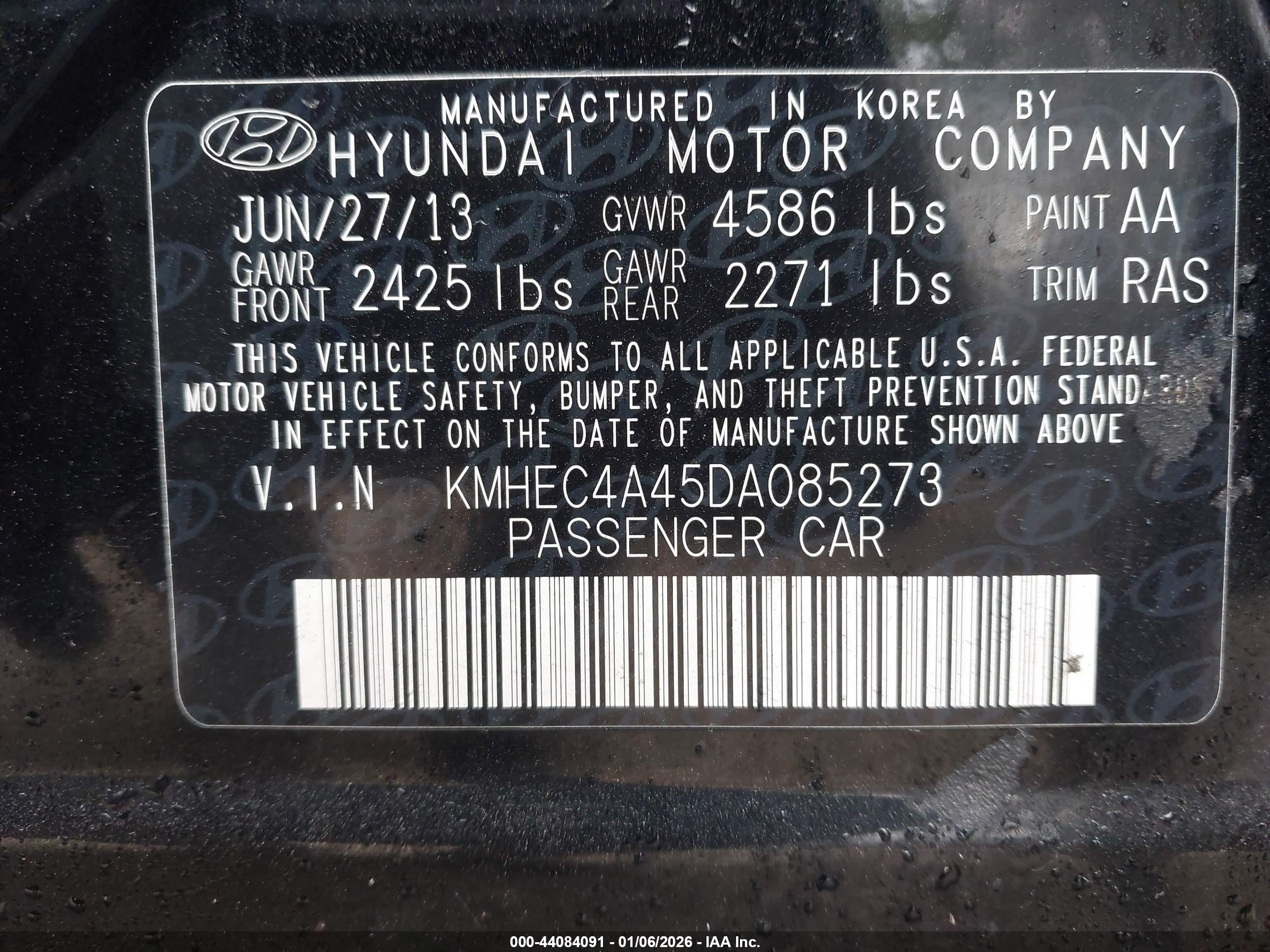 HYUNDAI SONATA image 9