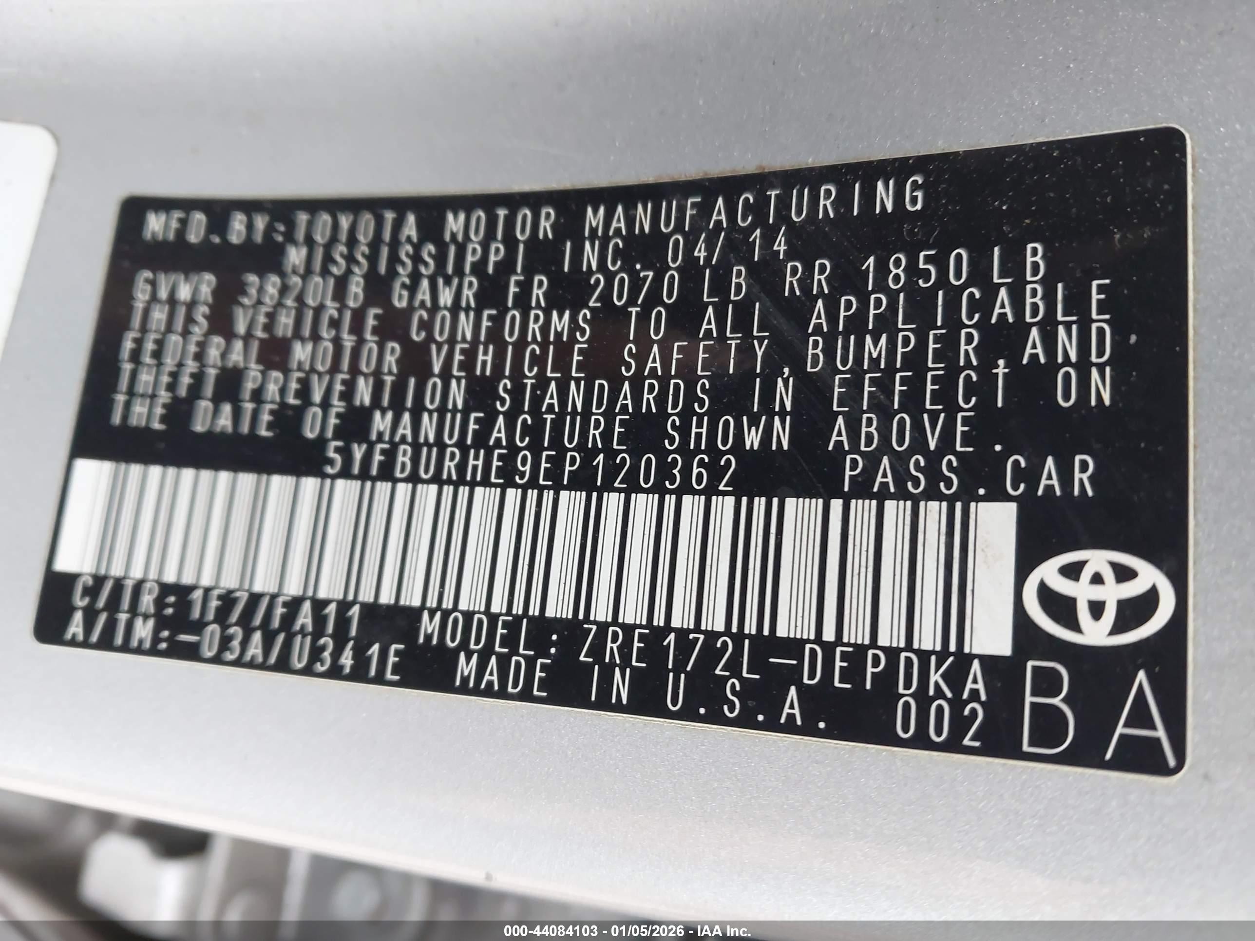 TOYOTA COROLLA image 9