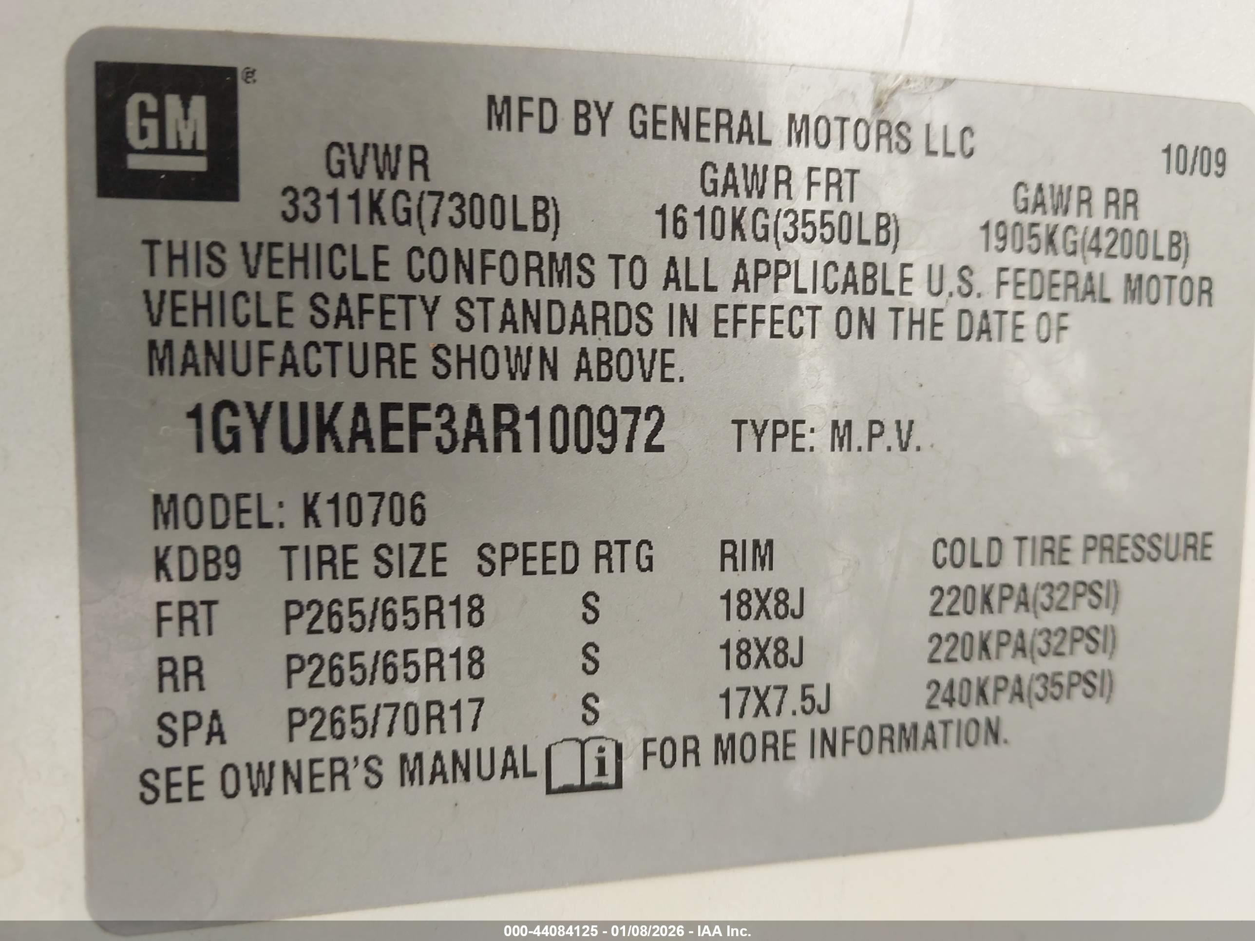 CADILLAC ESCALADE image 9