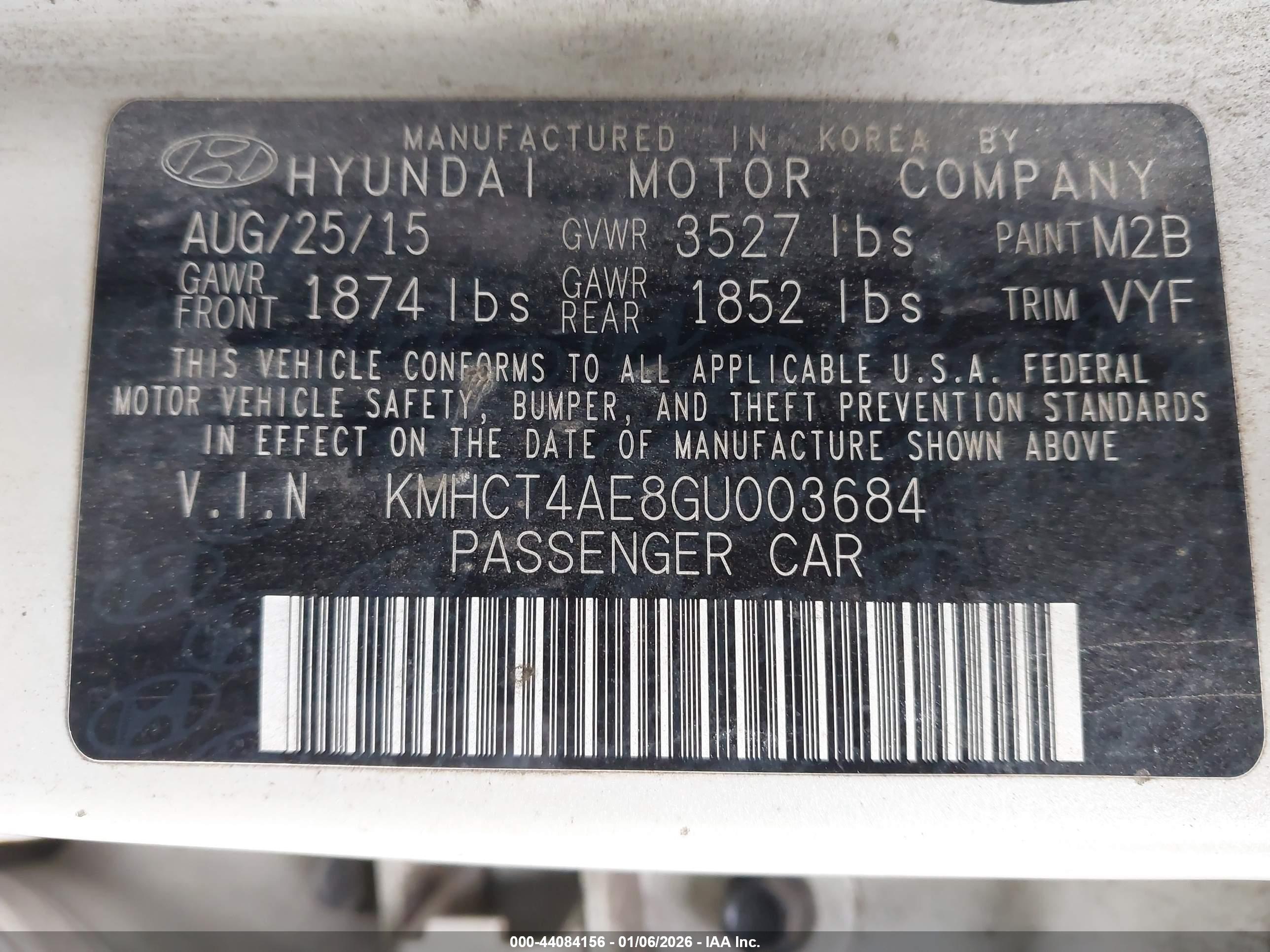 HYUNDAI ACCENT image 9