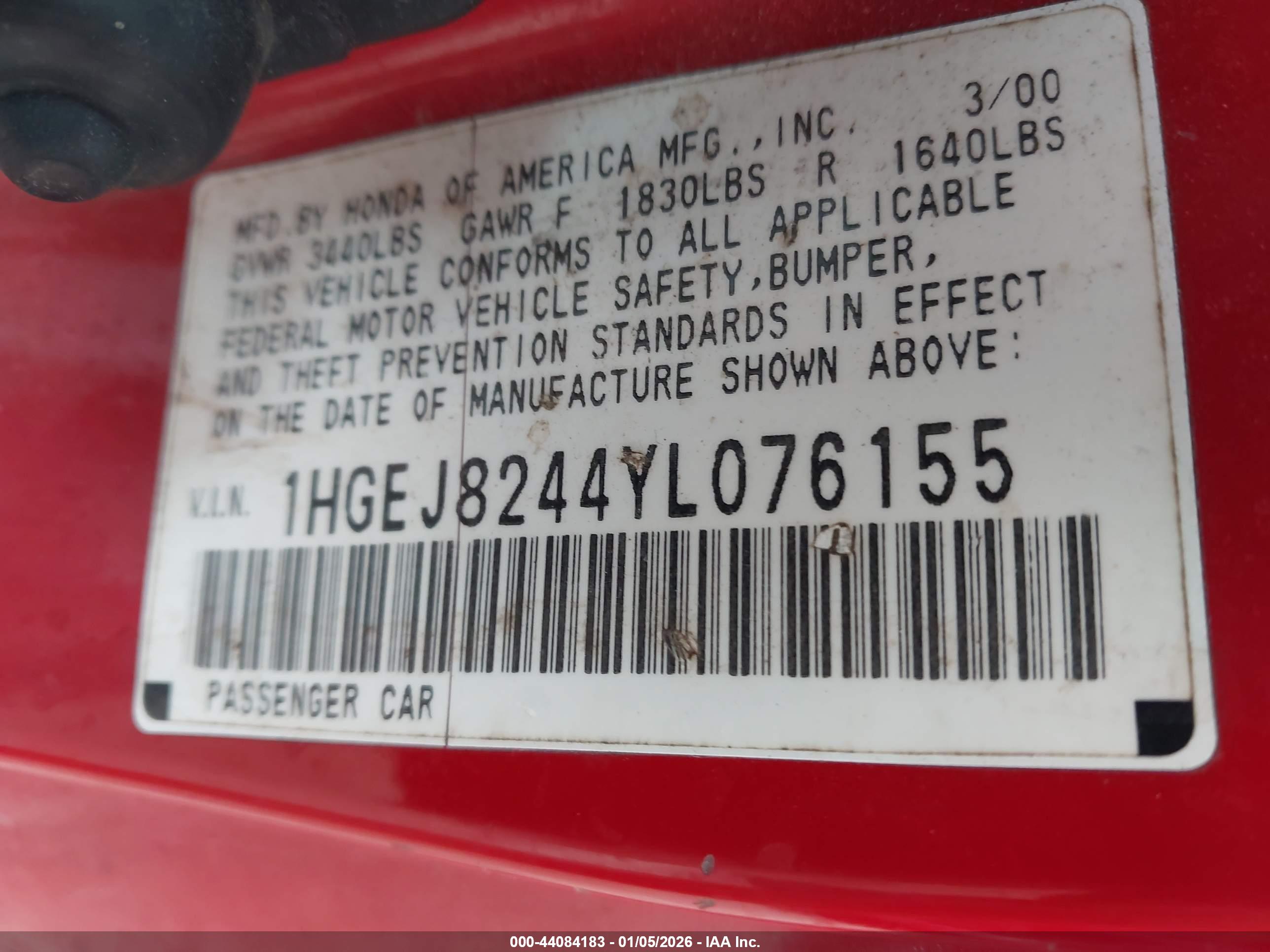 HONDA CIVIC image 9
