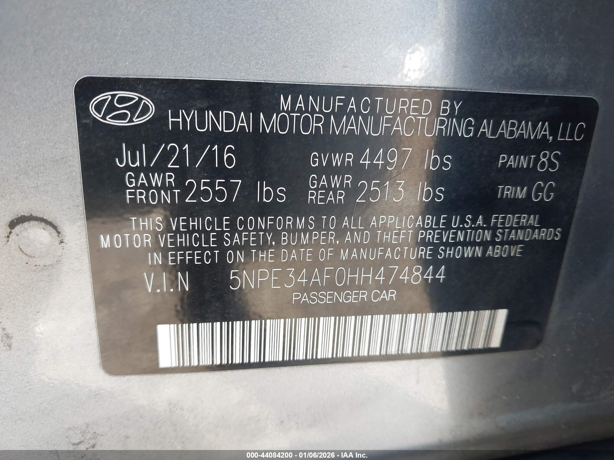 HYUNDAI SONATA image 9