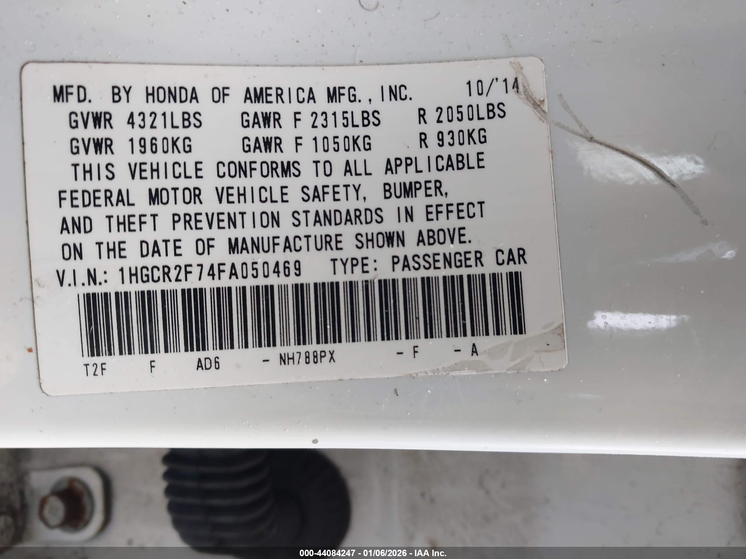 HONDA ACCORD image 9