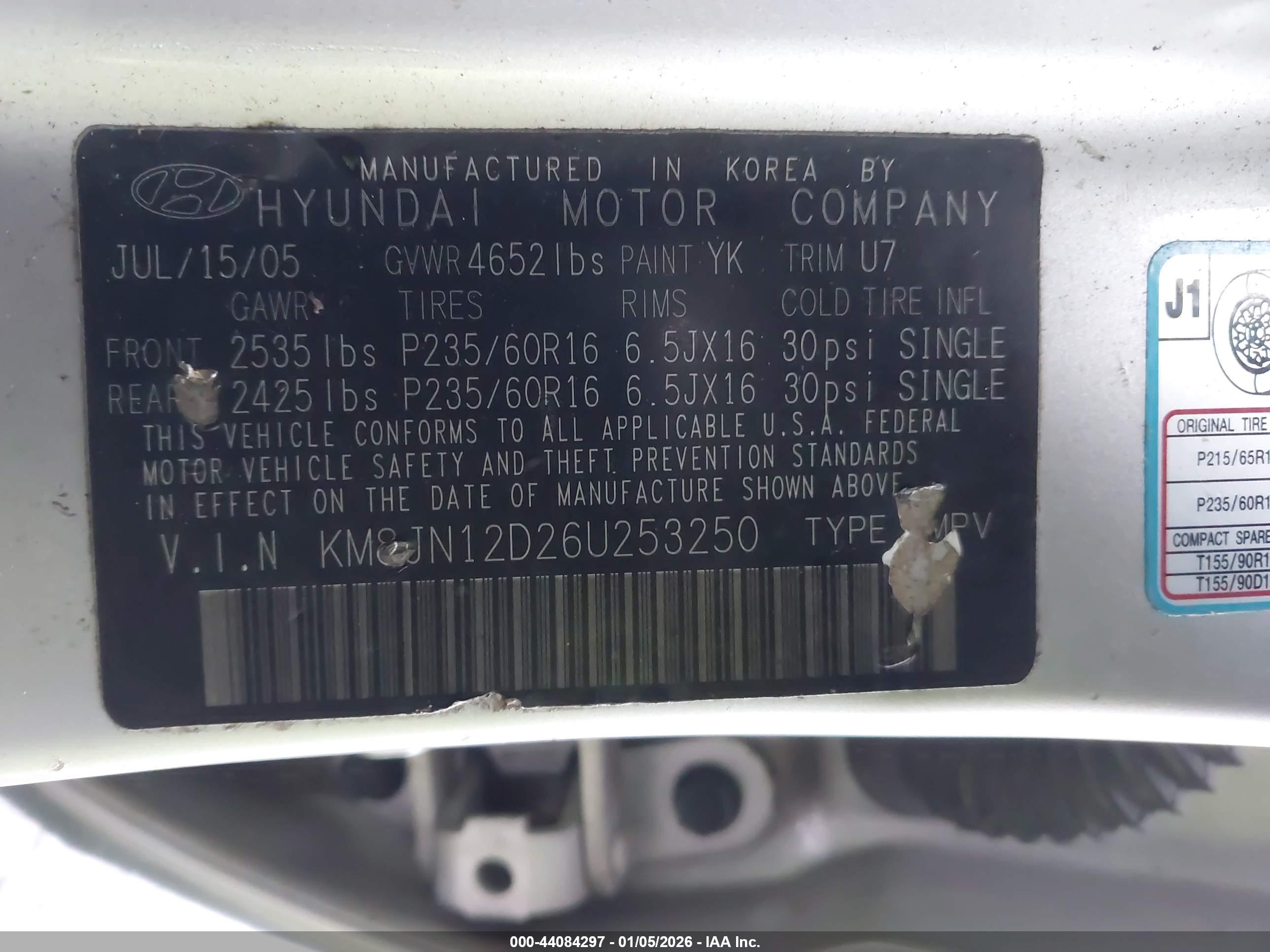 HYUNDAI TUCSON image 9