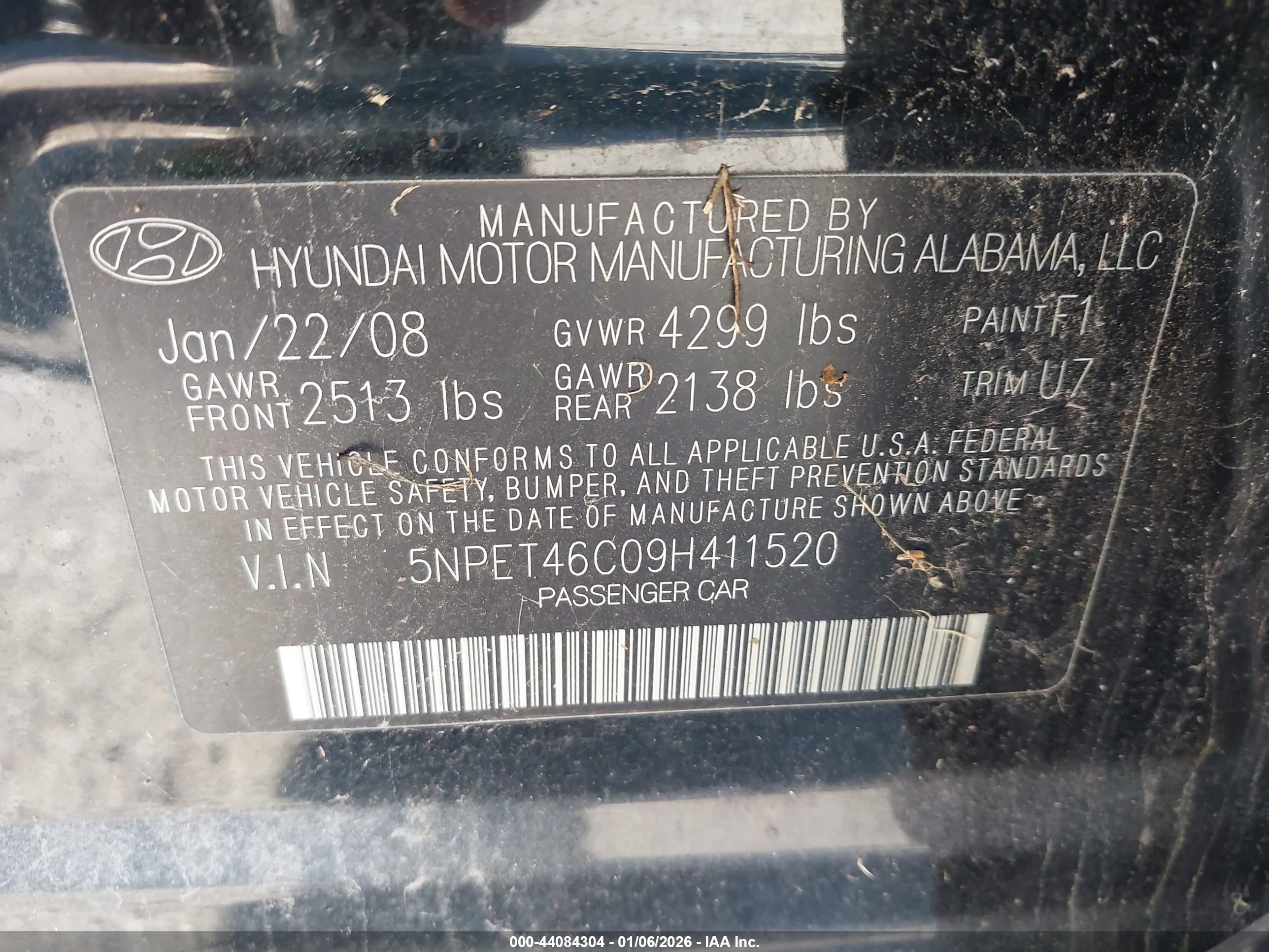 HYUNDAI SONATA image 9
