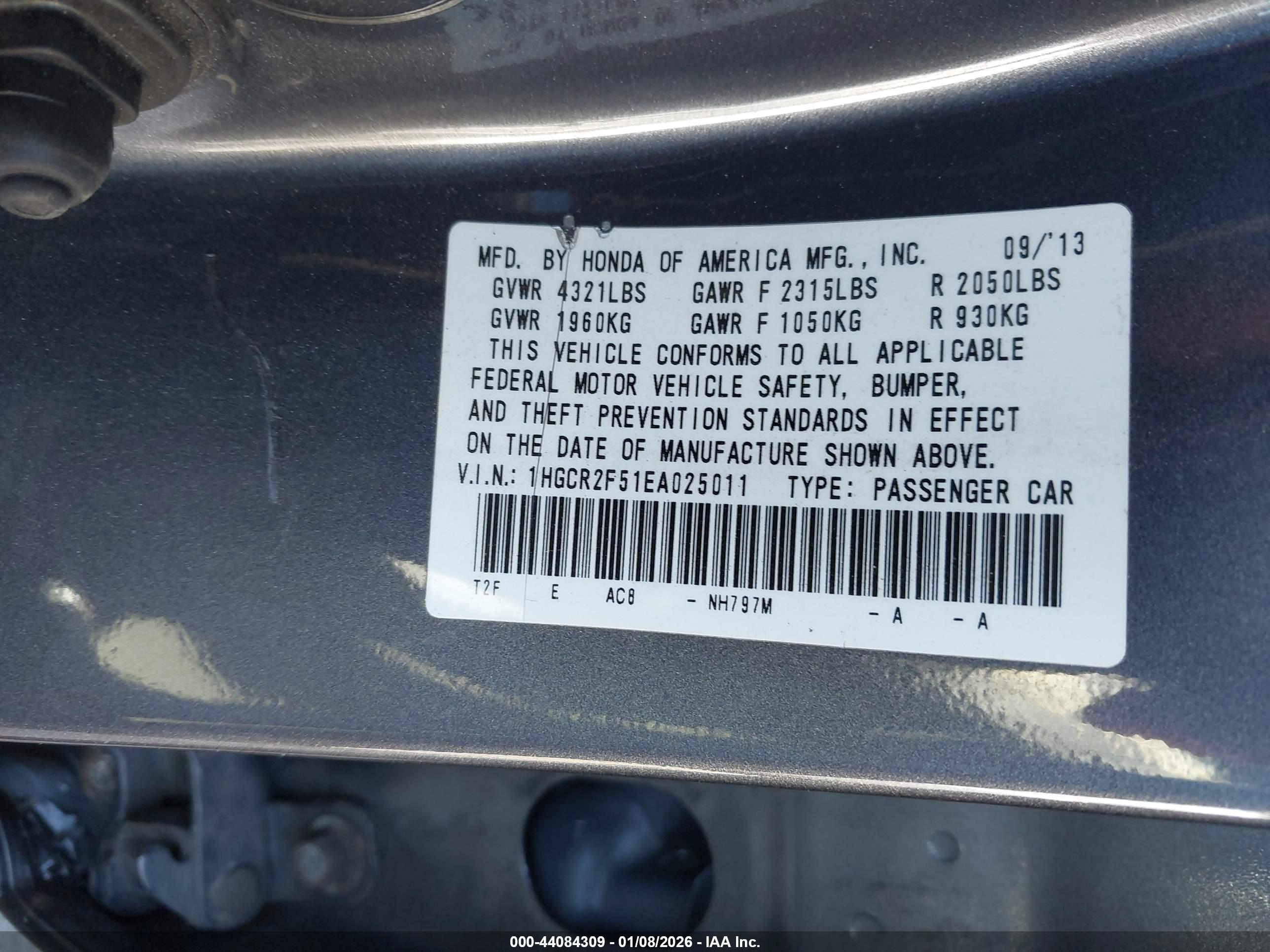 HONDA ACCORD image 9