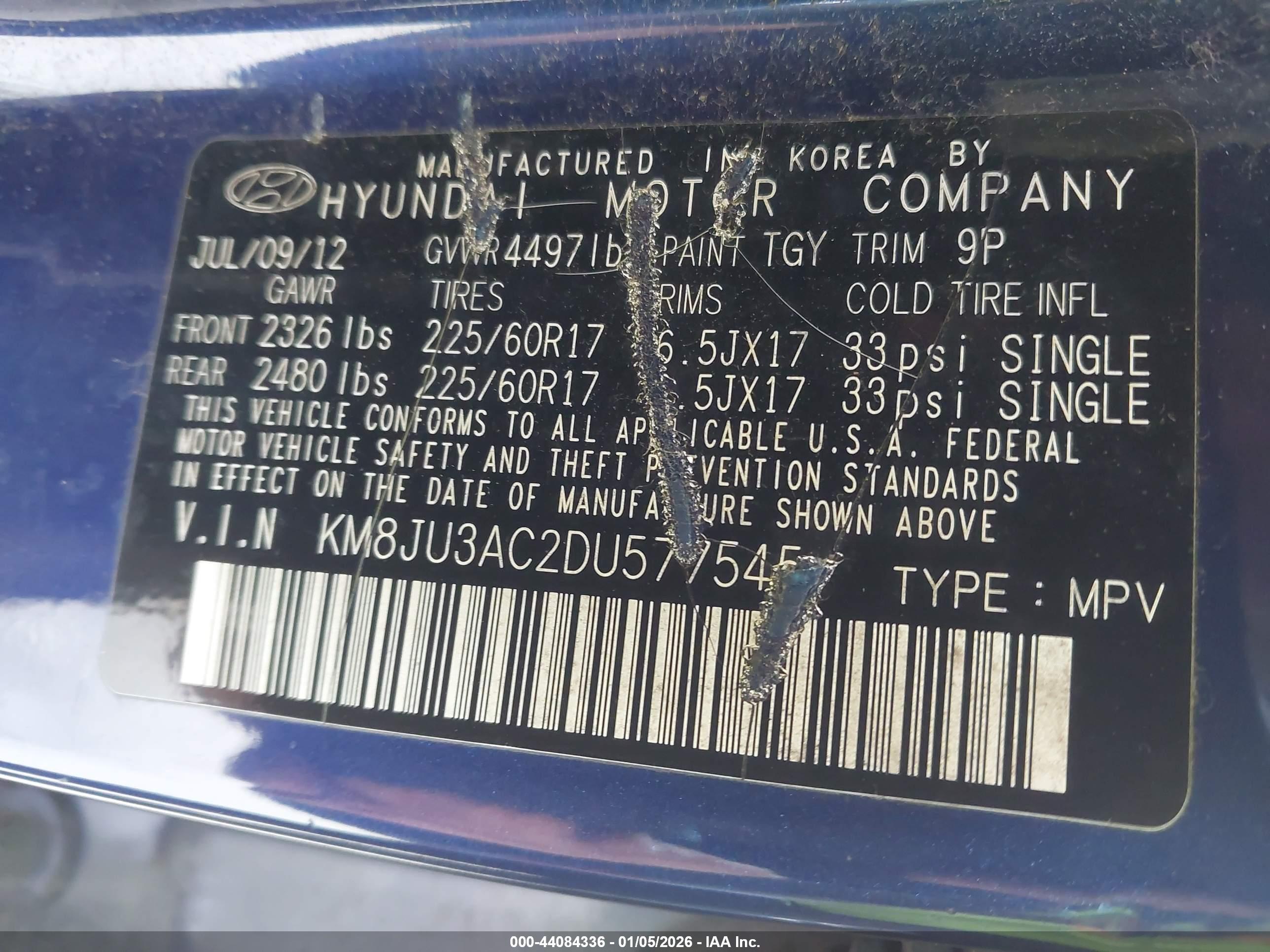HYUNDAI TUCSON image 9