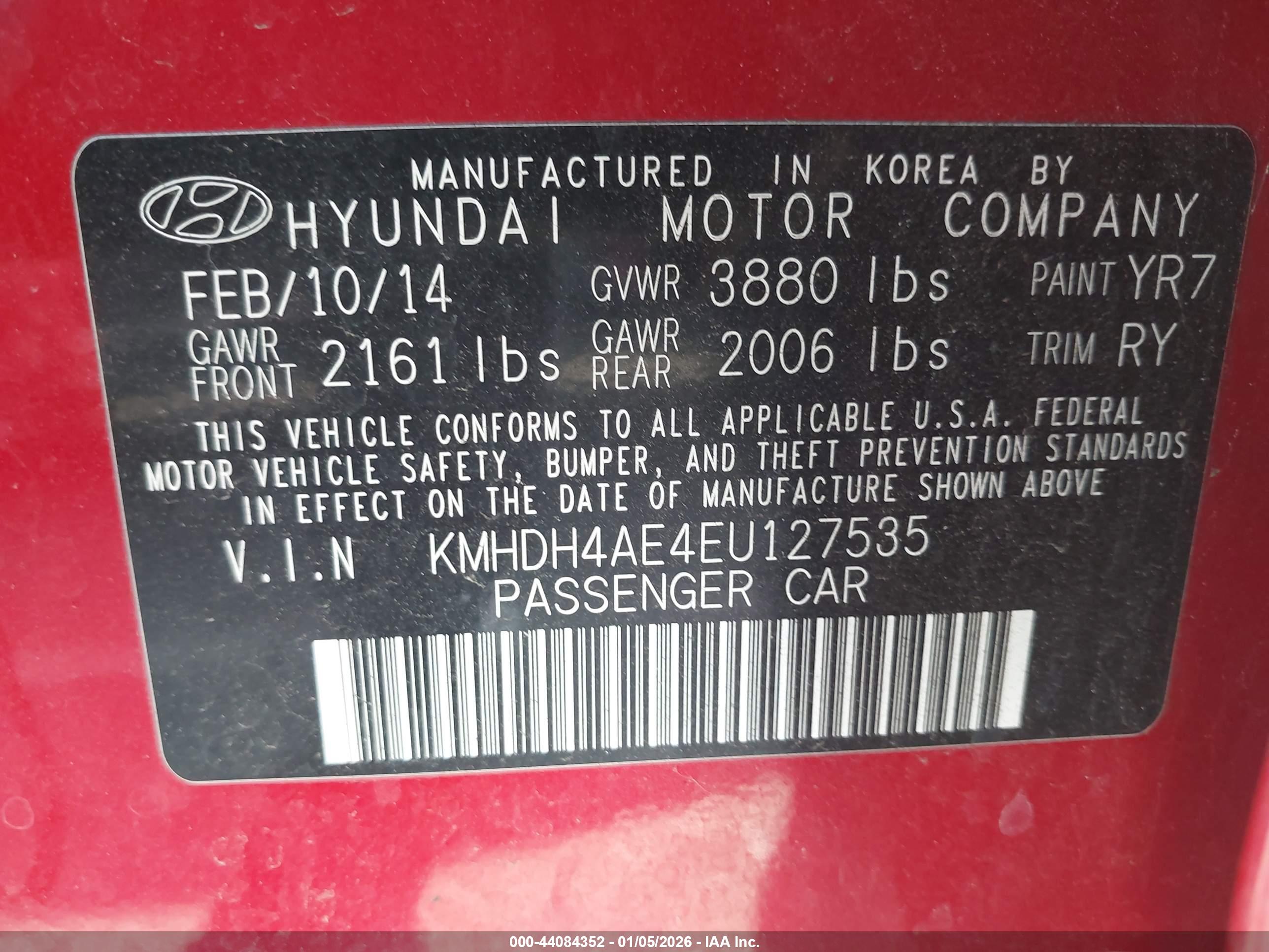 HYUNDAI ELANTRA image 9