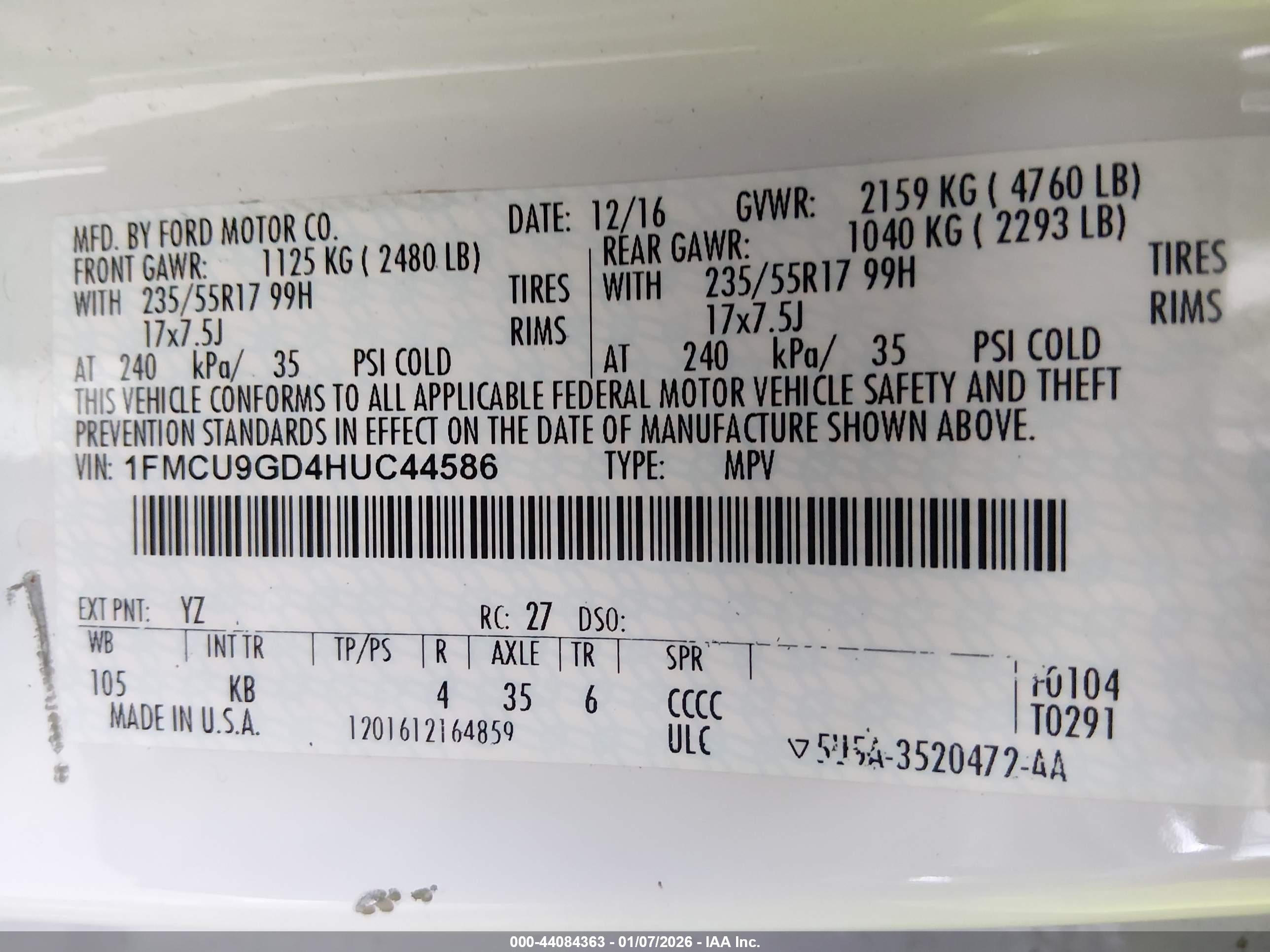 FORD ESCAPE image 9