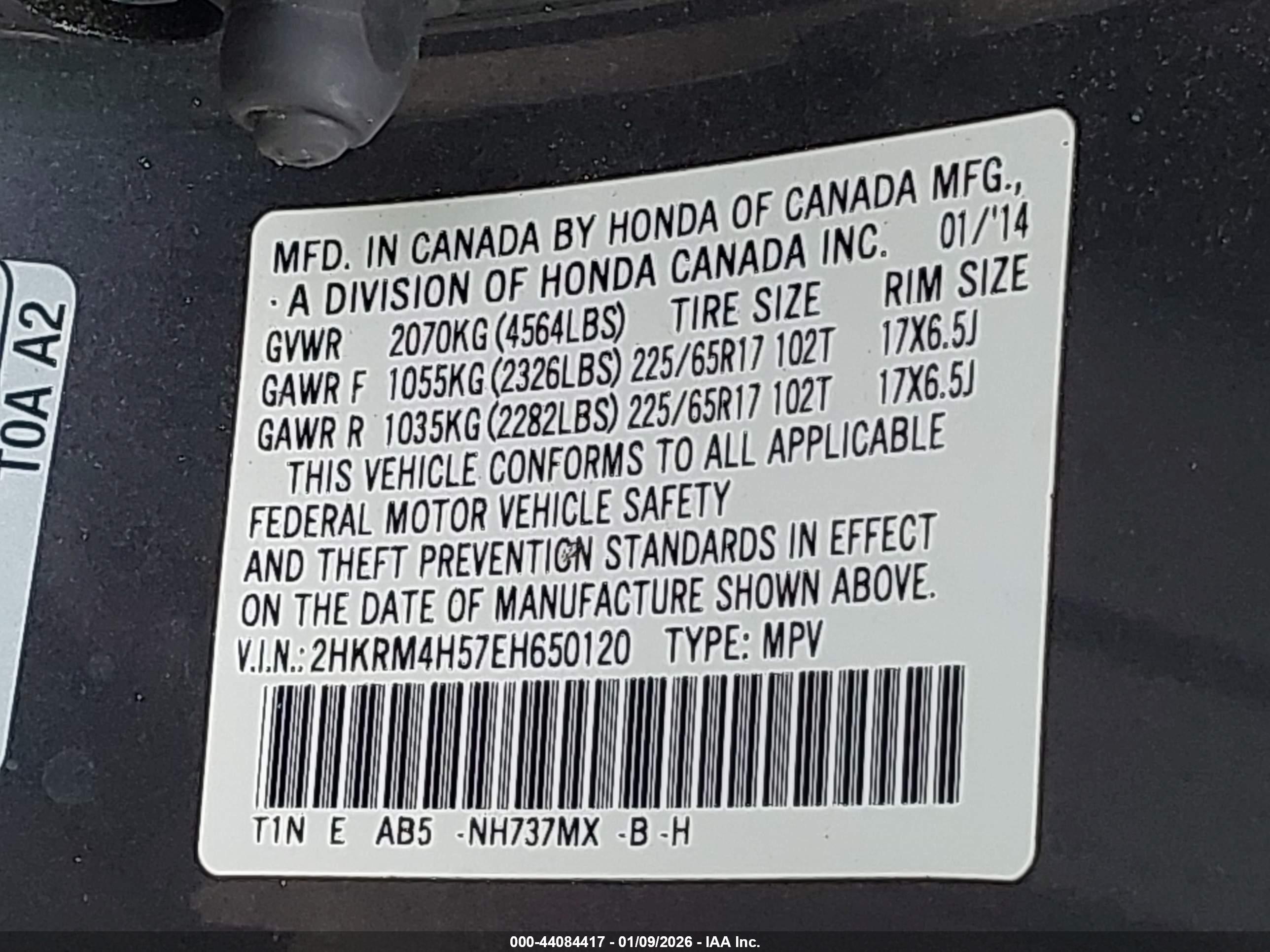 HONDA CR-V image 9
