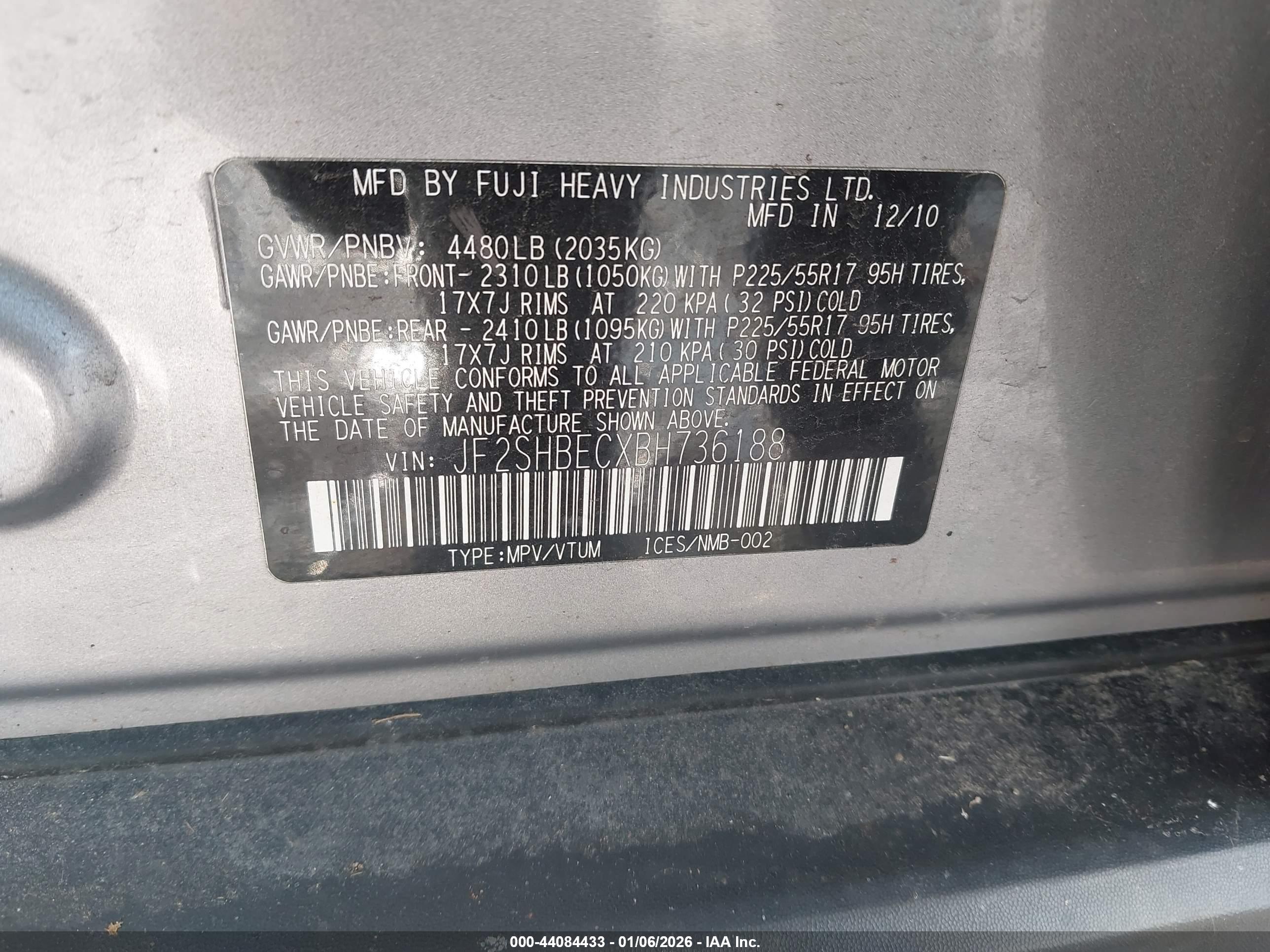 SUBARU FORESTER image 9