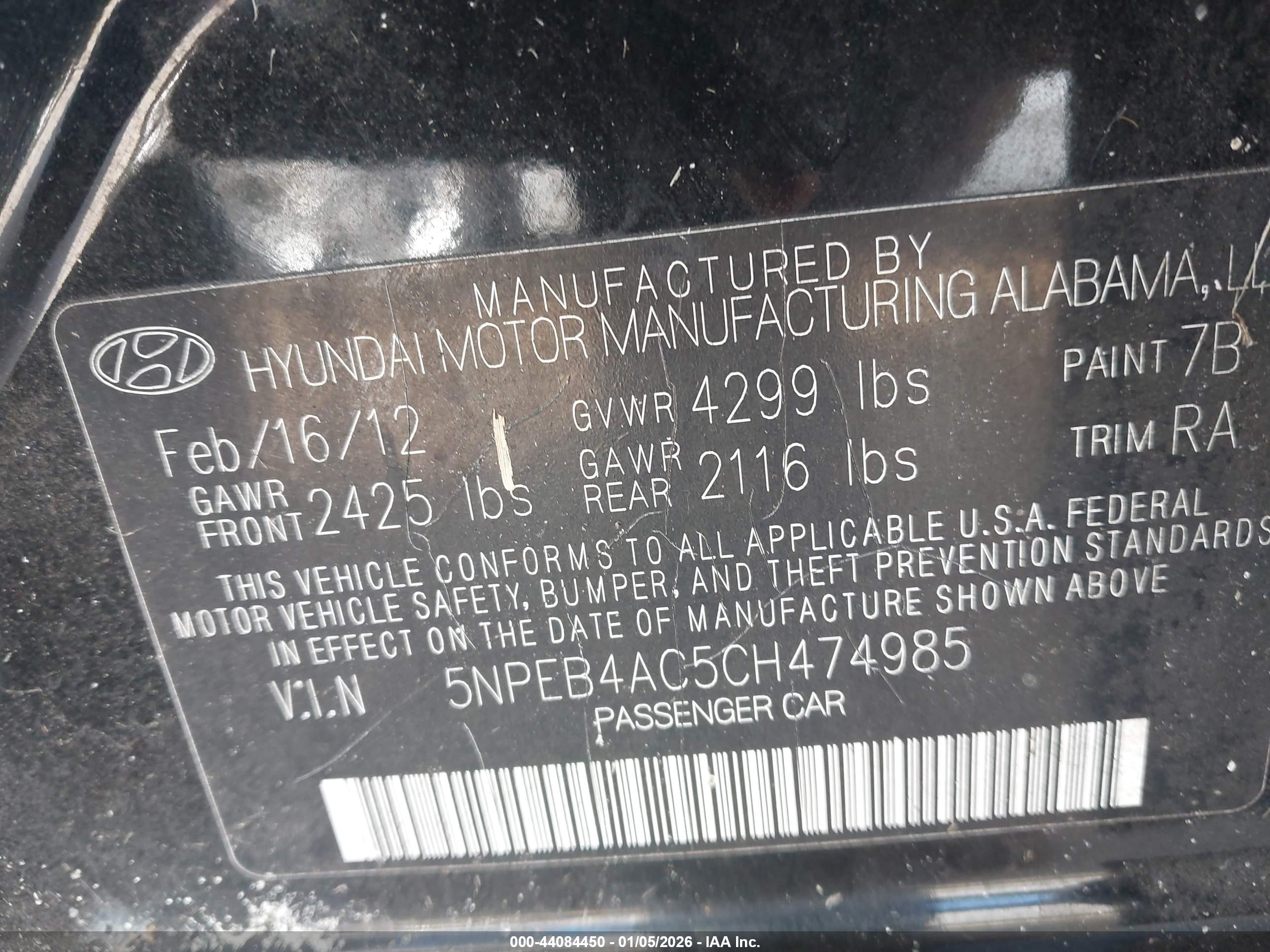 HYUNDAI SONATA image 9