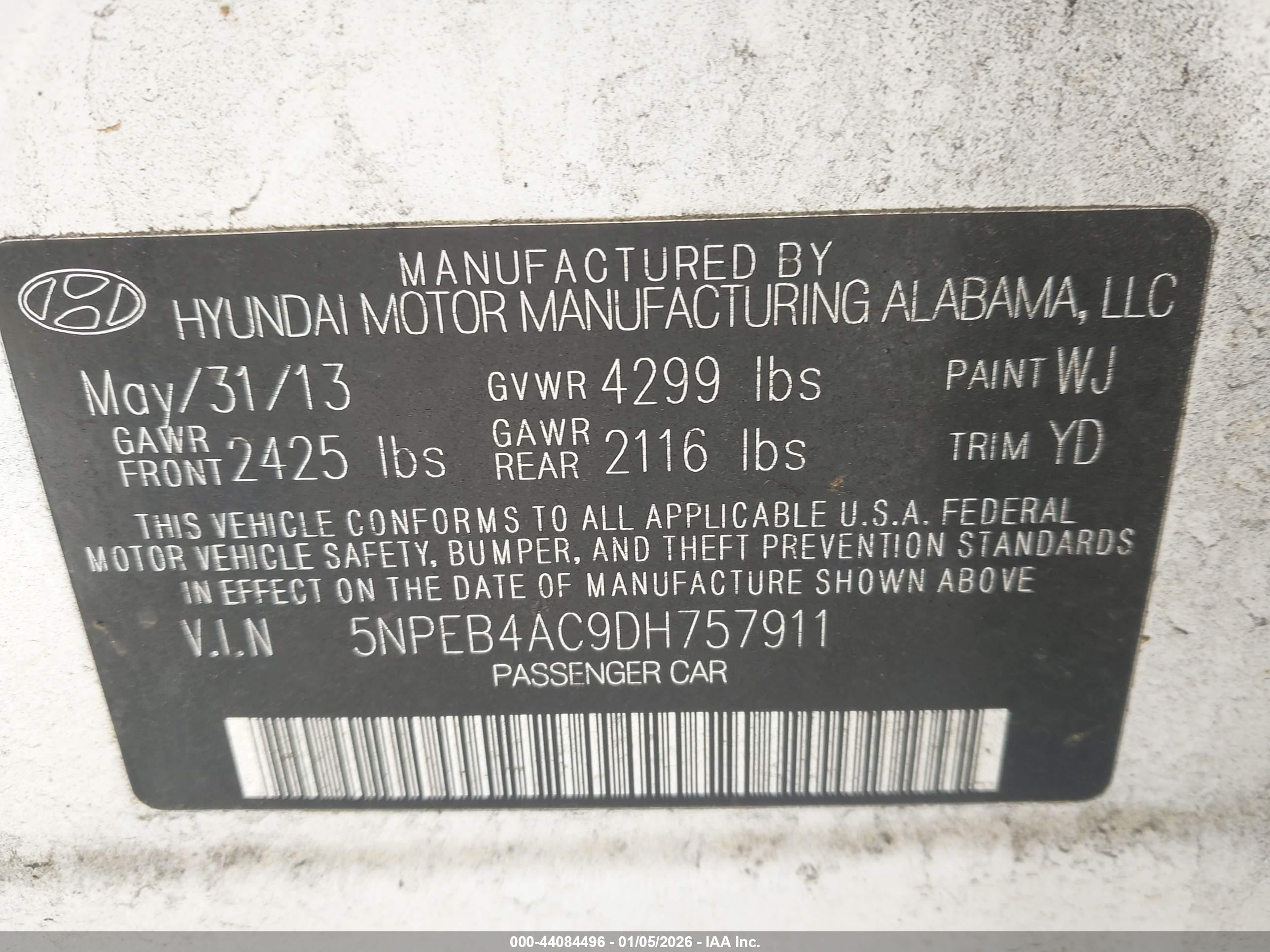 HYUNDAI SONATA image 9