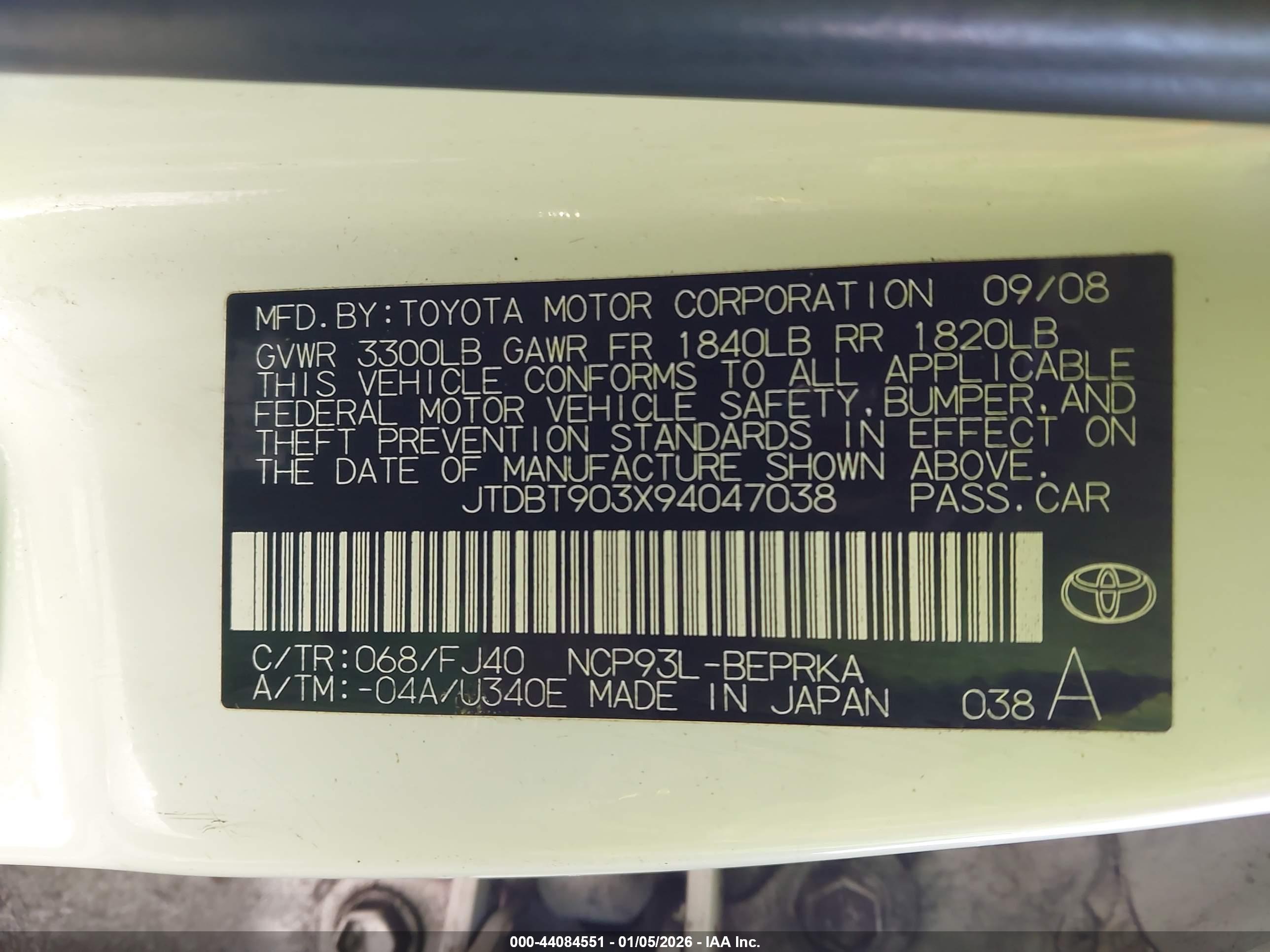 TOYOTA YARIS image 9