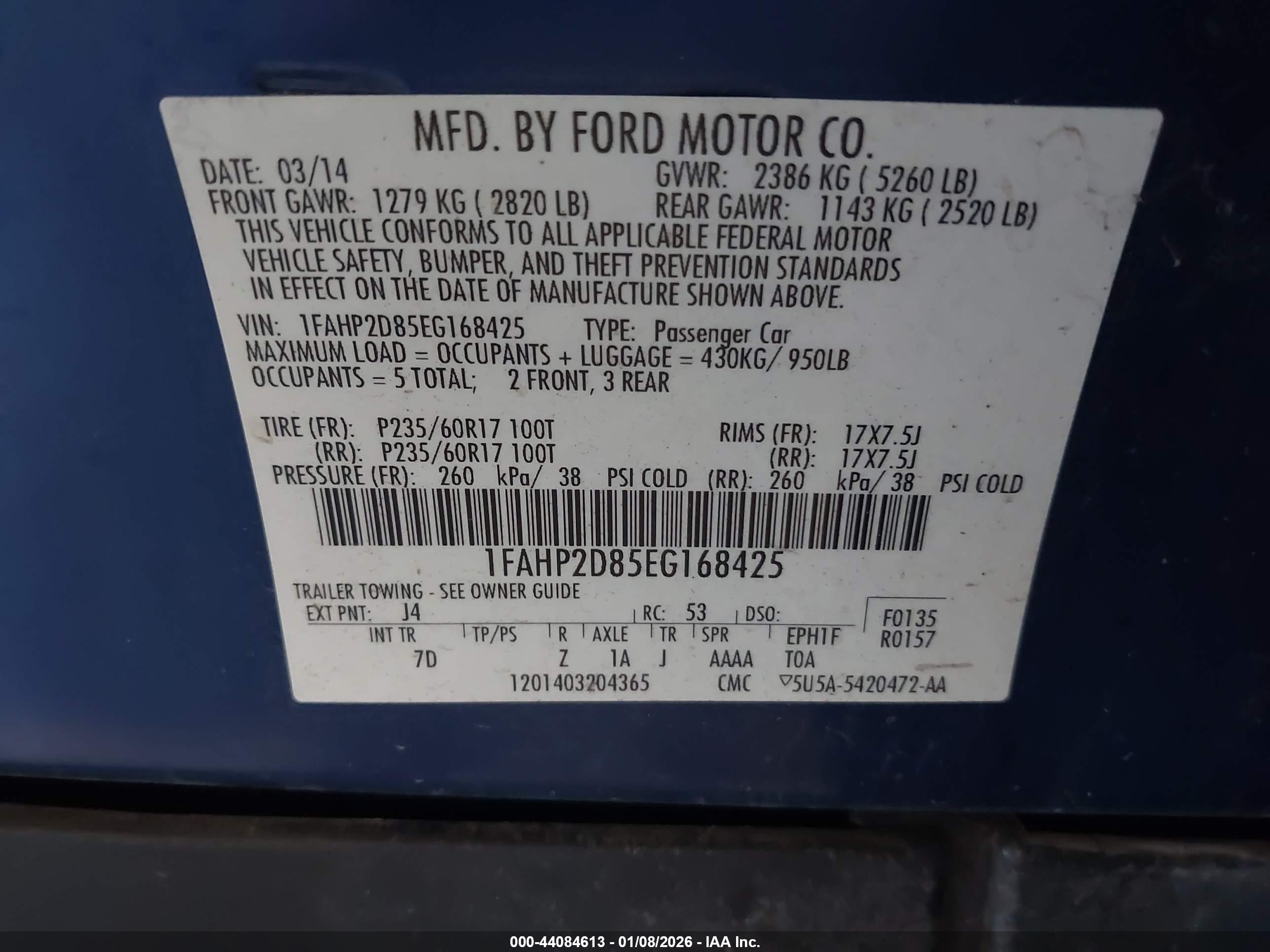 FORD TAURUS image 9