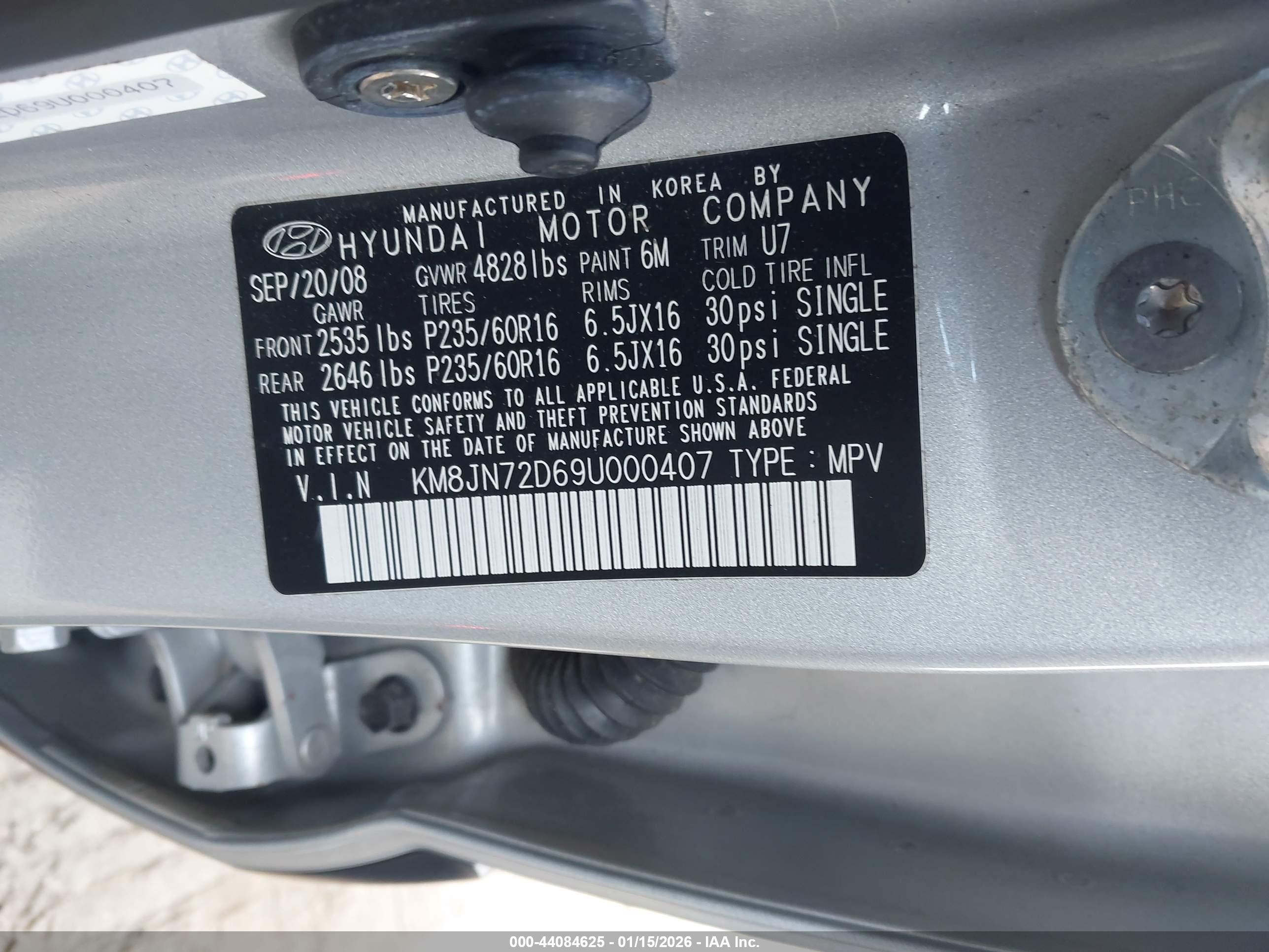 HYUNDAI TUCSON image 9